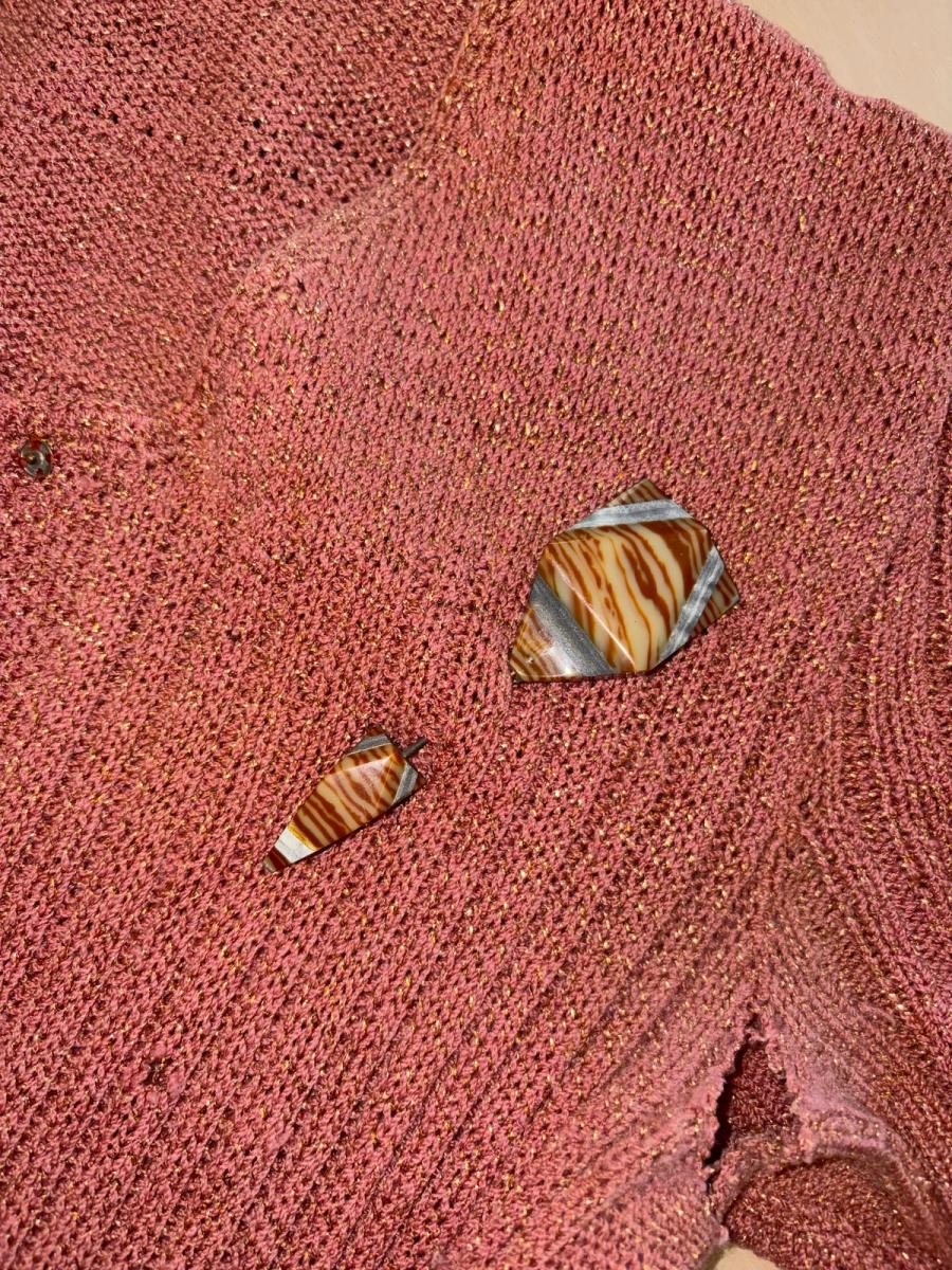 20s Tiger Celluloid Stick Pin product image