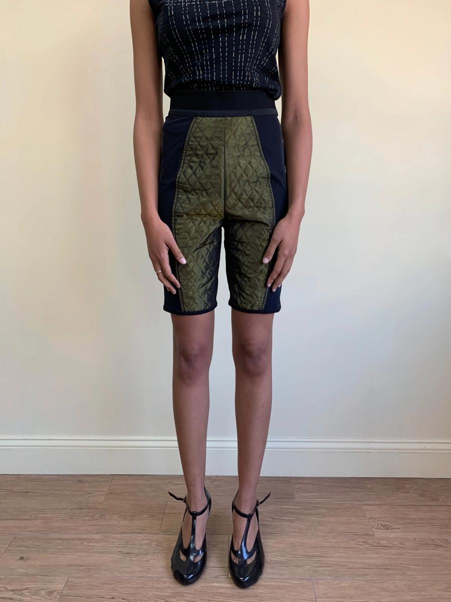 90s Jean-Paul Gaultier Quilted Shorts product image