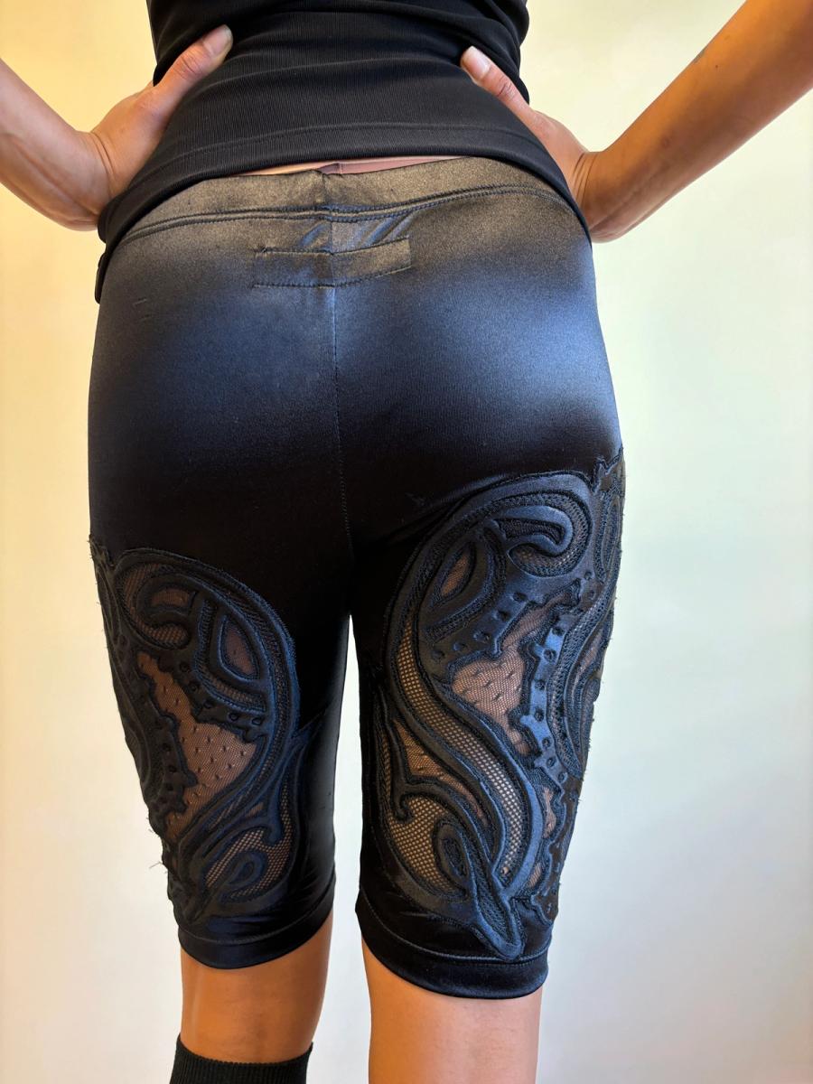 KTZ Trapunto Cutout Bike Shorts product image