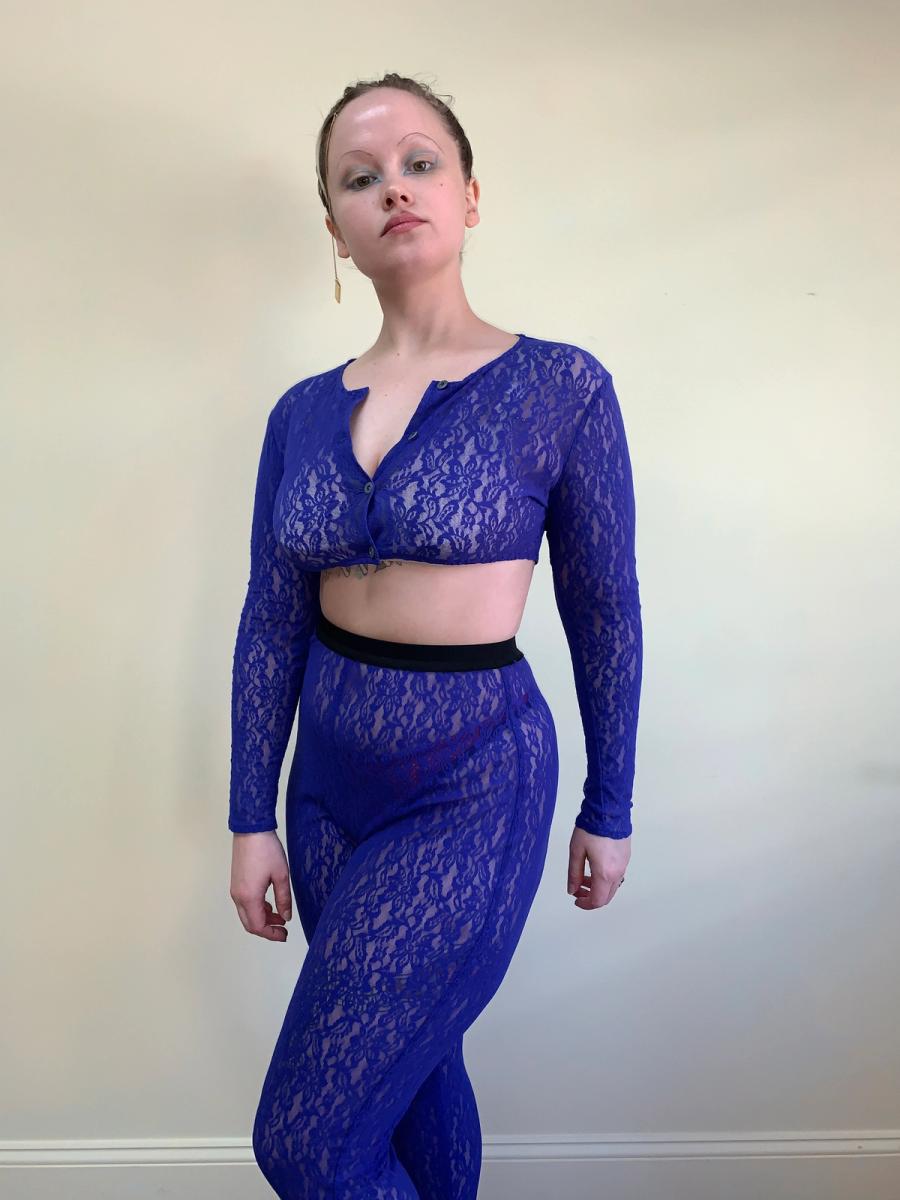 80s Gaultier Public Lace Set  product image