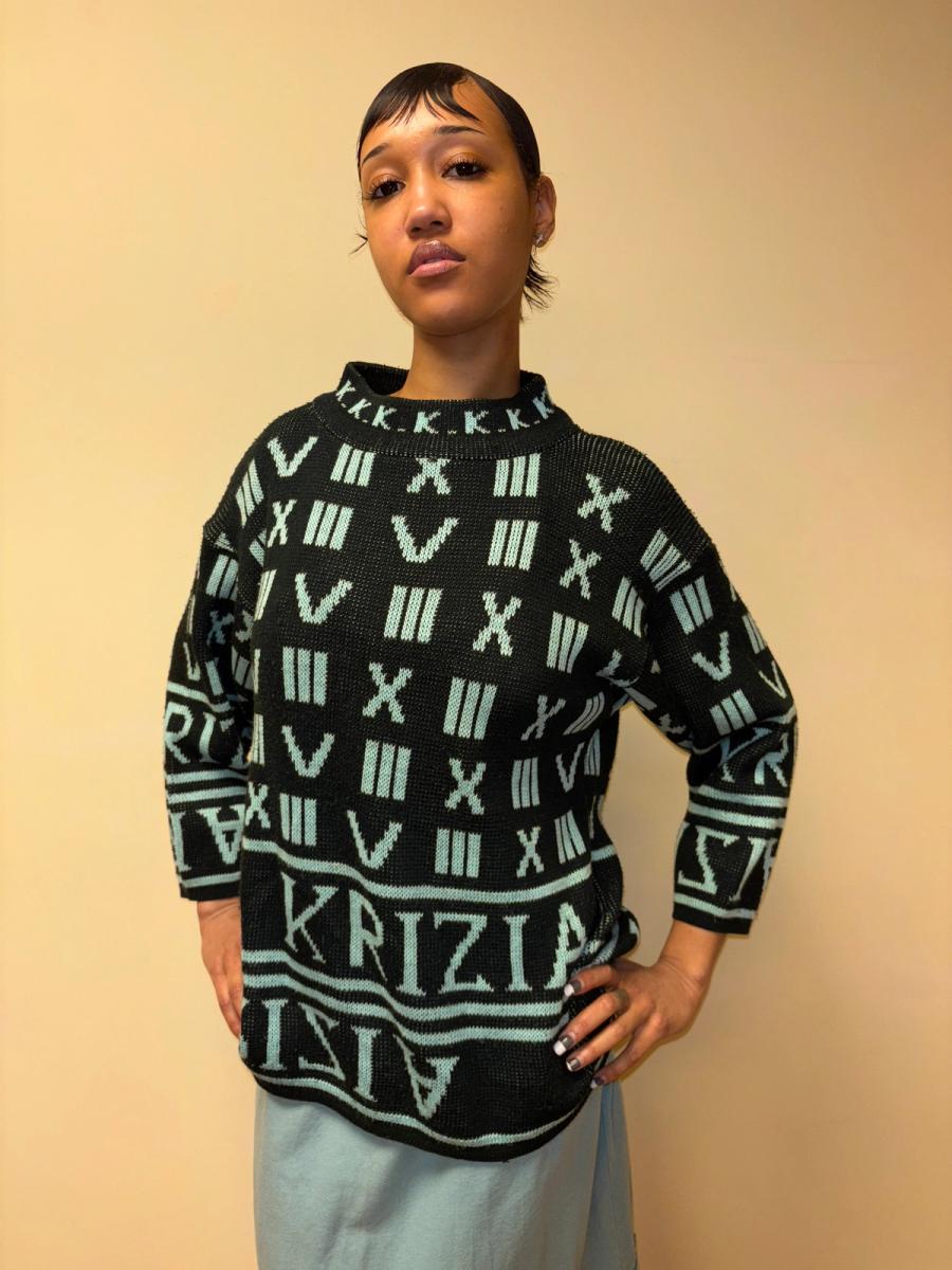 Krizia 80s Numerals Knit product image