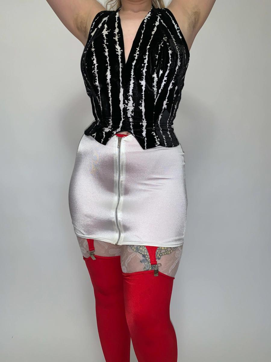 80s Punk Satin Stretch Mini  product image