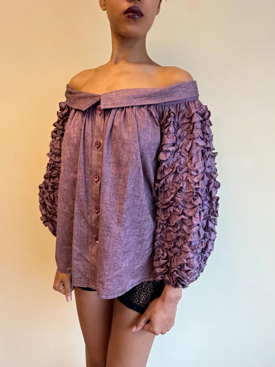 1983 Chantal Thomass Ruffled Blouse product image