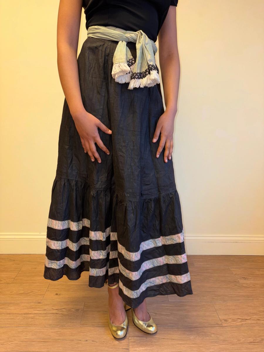 Victorian Paisley Trim Petticoat product image