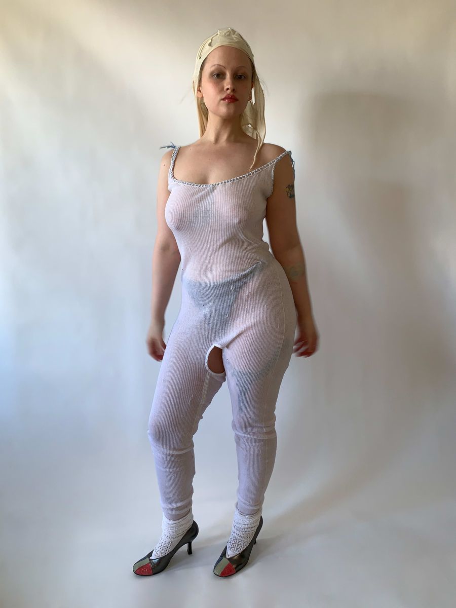 Antique Swiss Knit Combination Suit product image