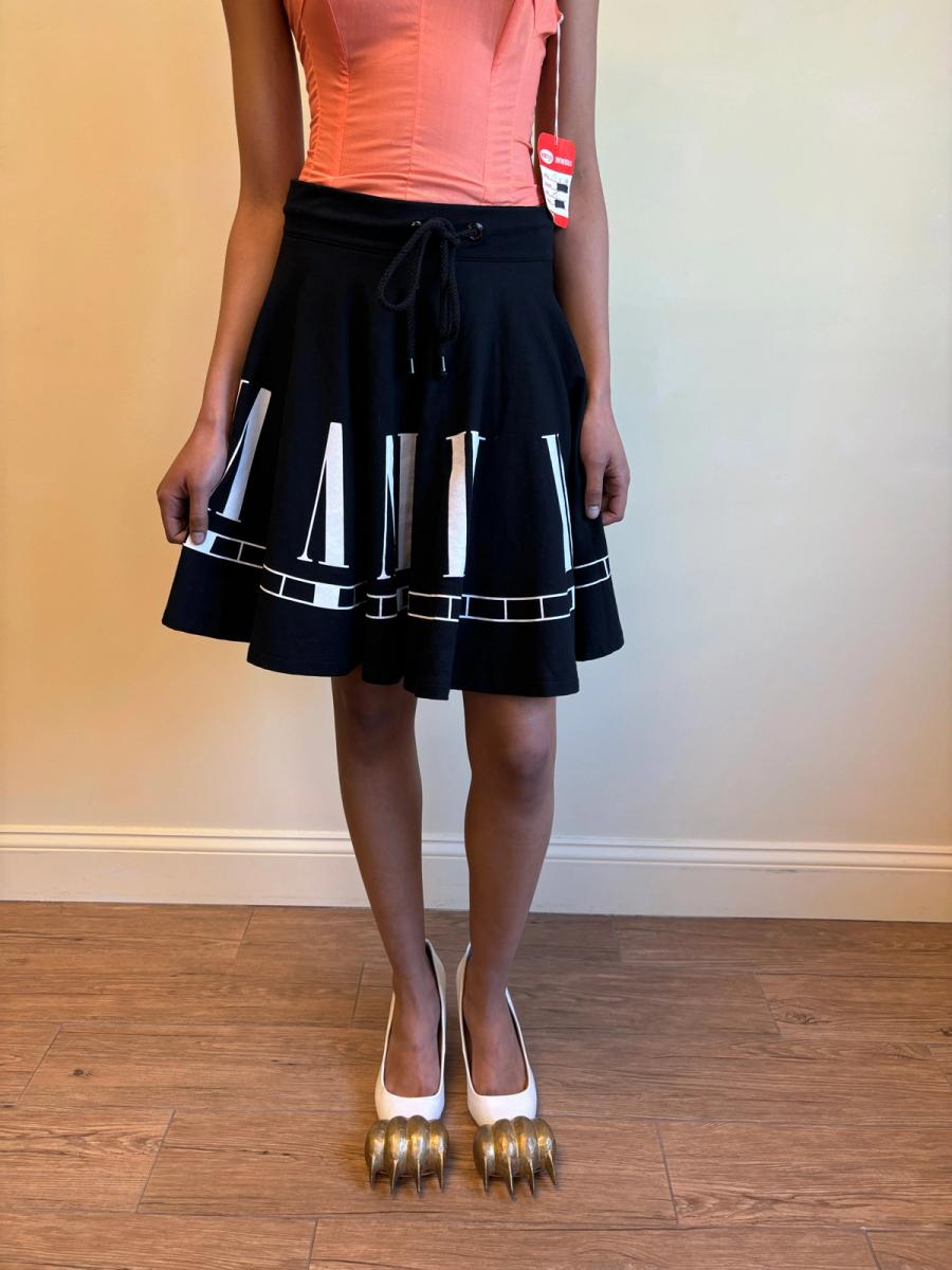 JC de Castelbajac Clock Print Skirt product image