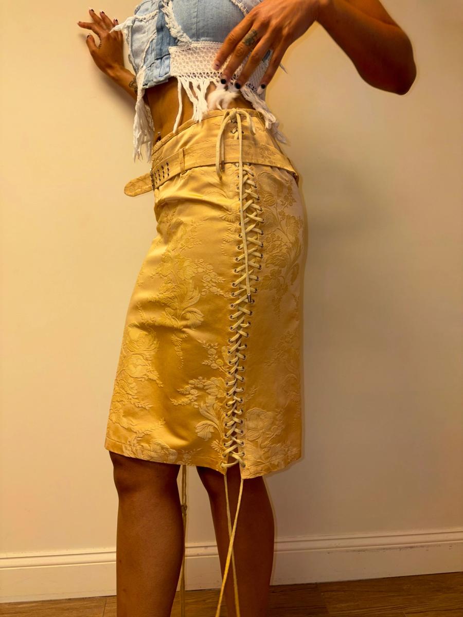 Jean-Paul Gaultier Jacquard Corset Skirt product image