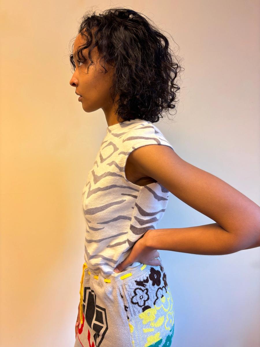 Krizia Poi Tiger Stripe Knit product image