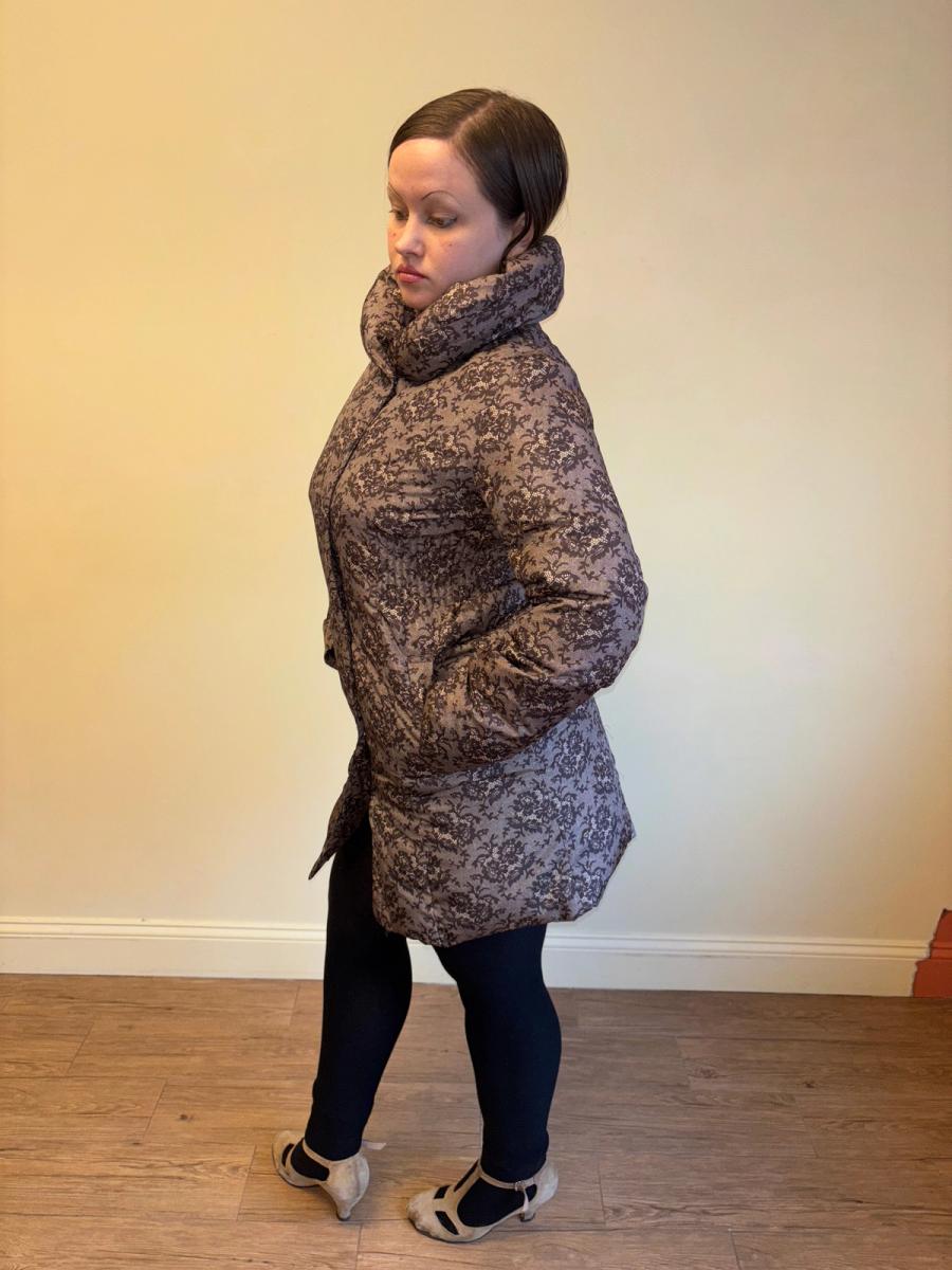 Masaki Matsushima Lace Print Down Jacket   product image