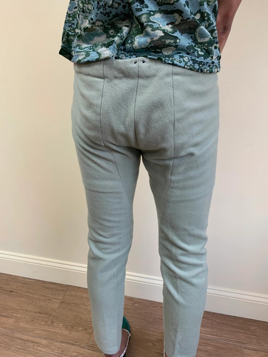 1700s Style Green Codpiece Costume Pants product image