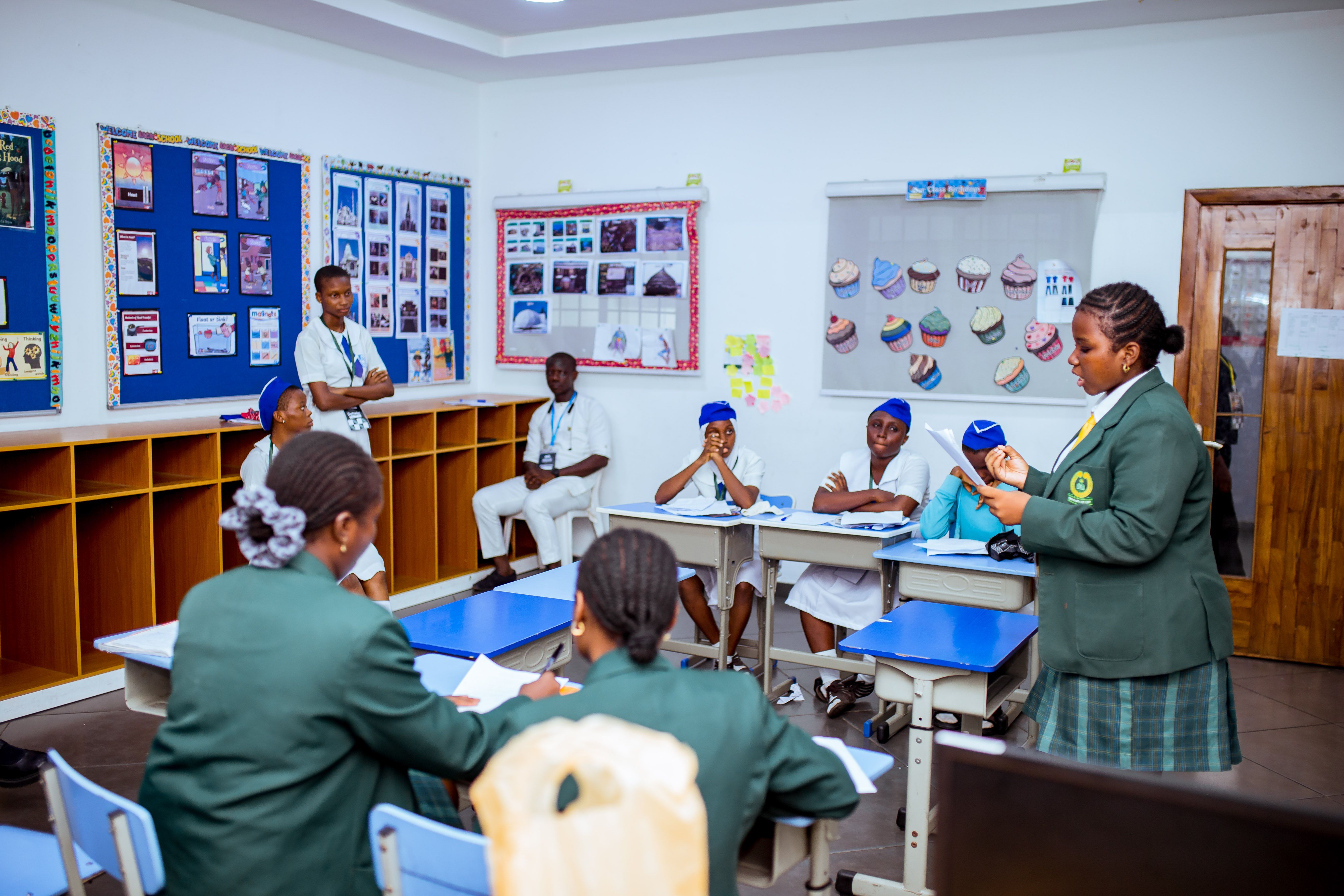Students engaged during a DebateChamps programme