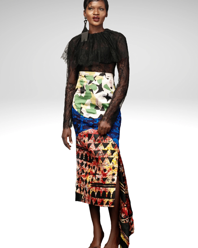 Adaeze Combo Skirt