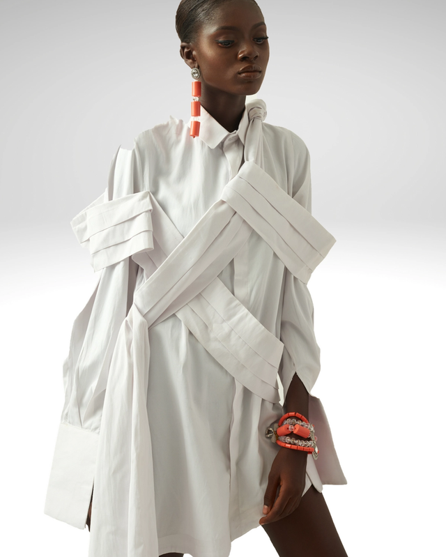 Osagie Shirt Dress 