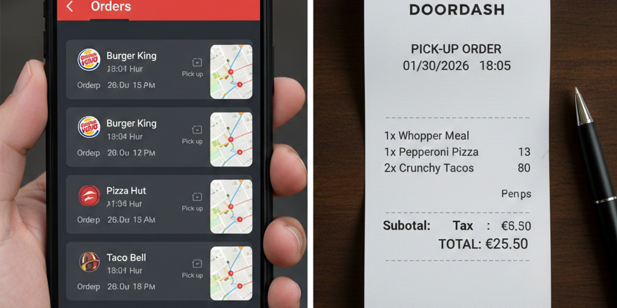 How to Get a Doordash Receipt (Official & Generator Methods)