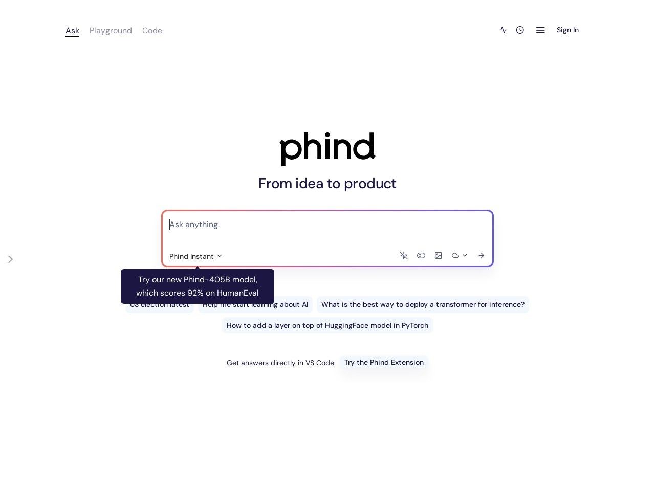 Image for Phind