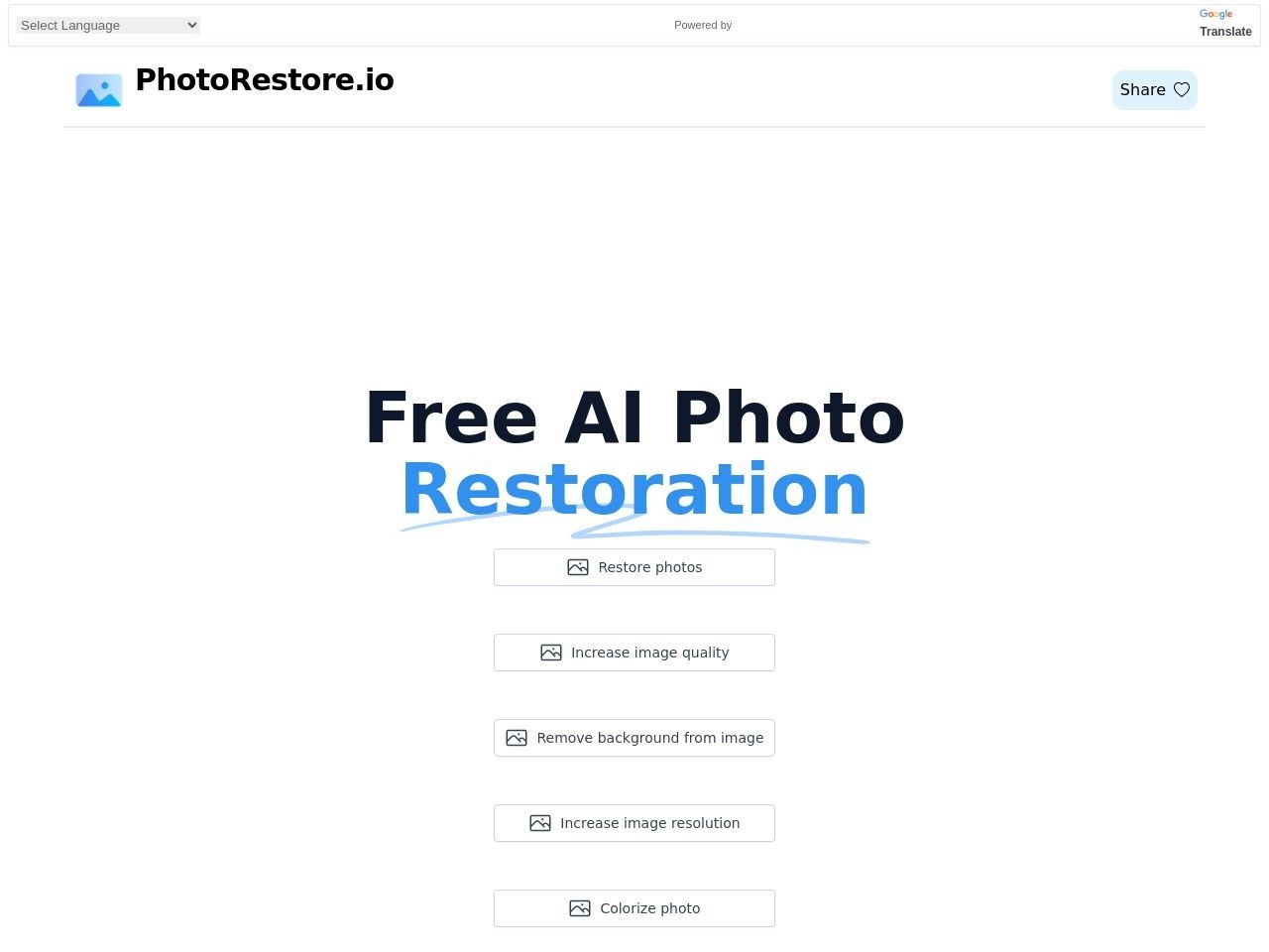 Image for Photo Restore