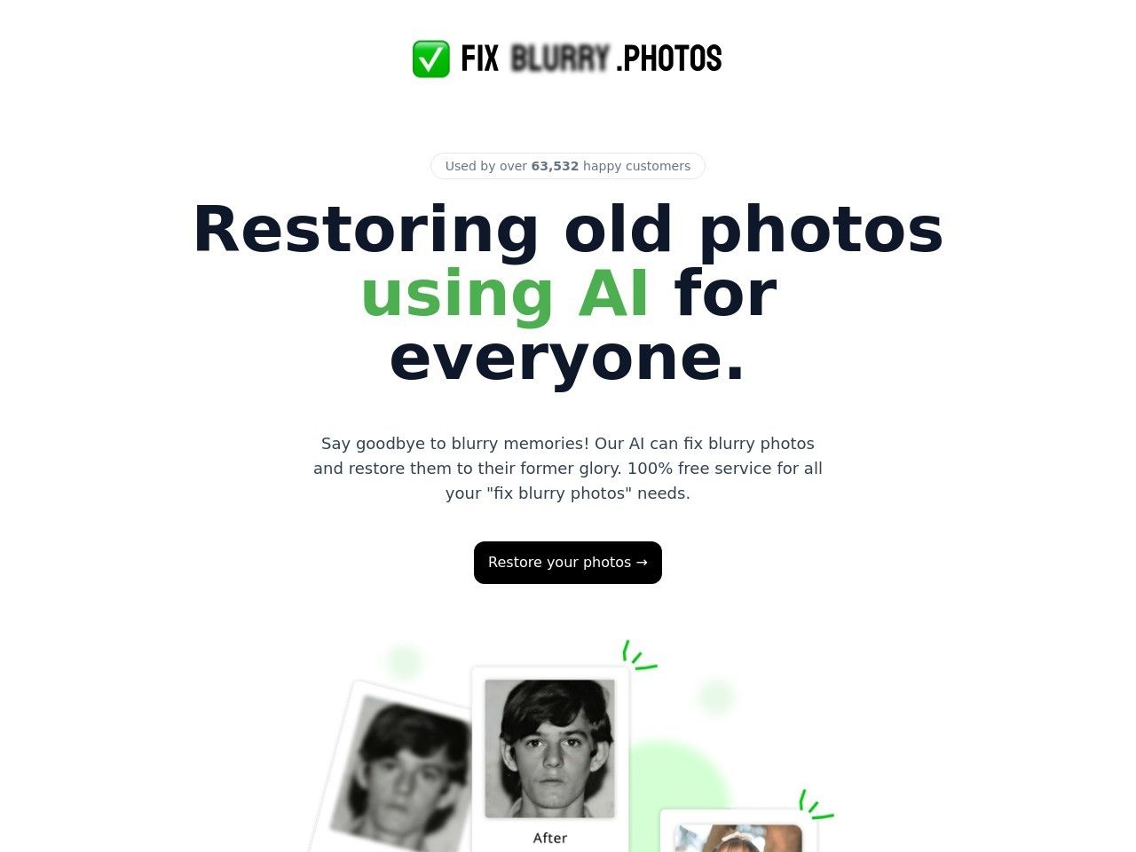 Image for Fix Blurry Photos