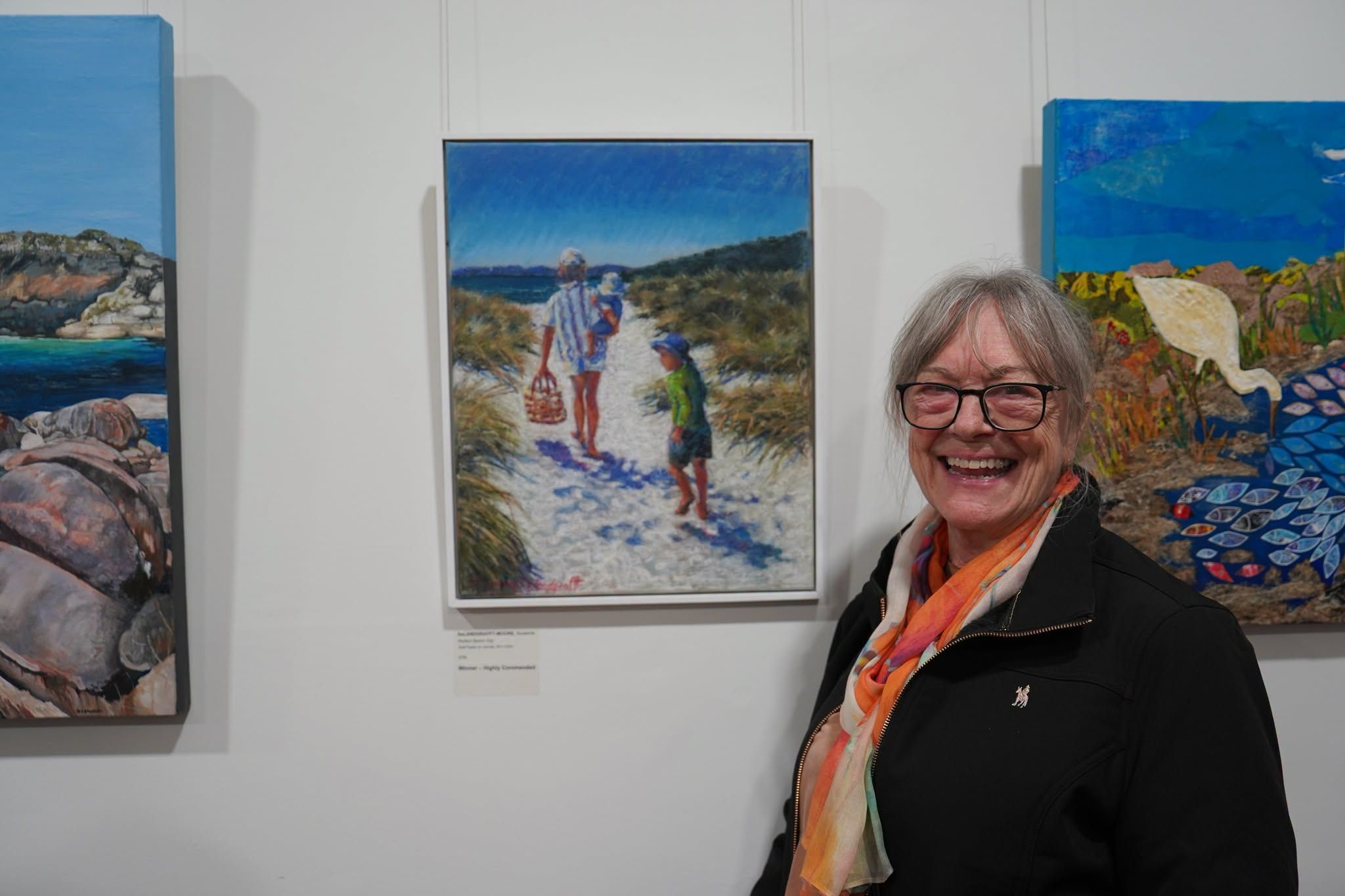 Highly commended honours were awarded to Suzanne De Landgrafft Moore for Perfect Beach Day