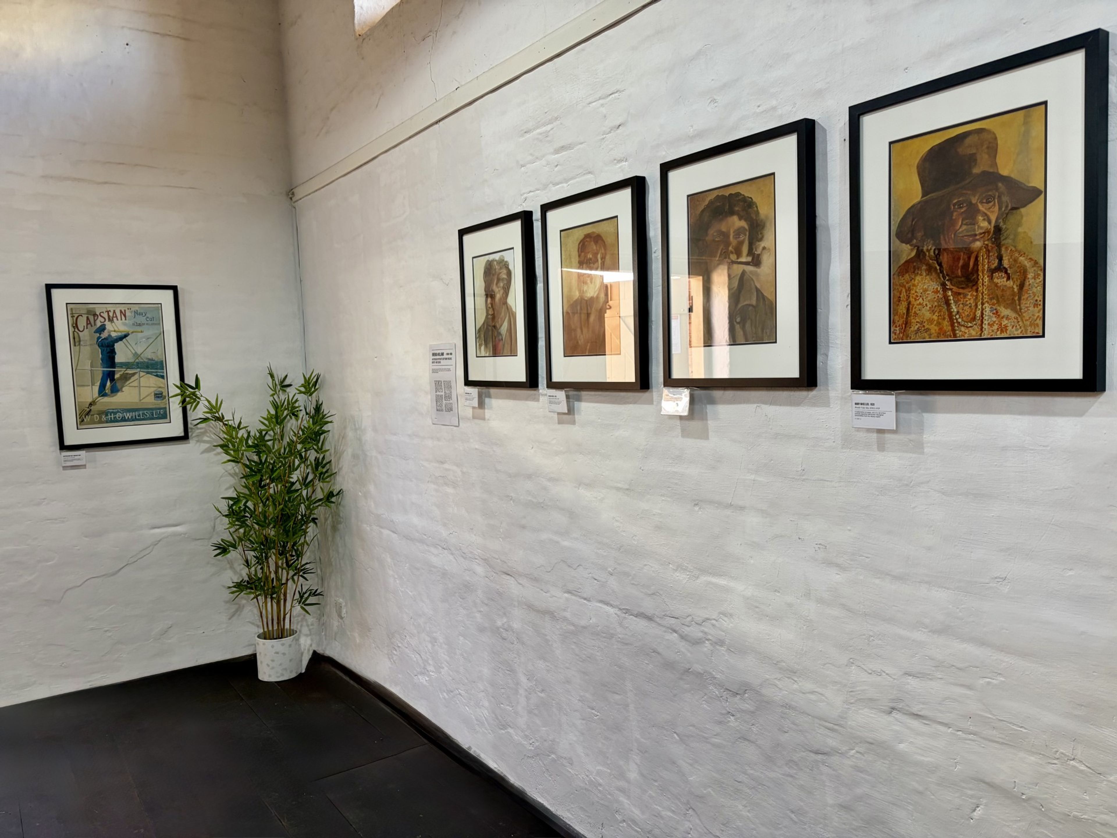 A photo of an exhibition space