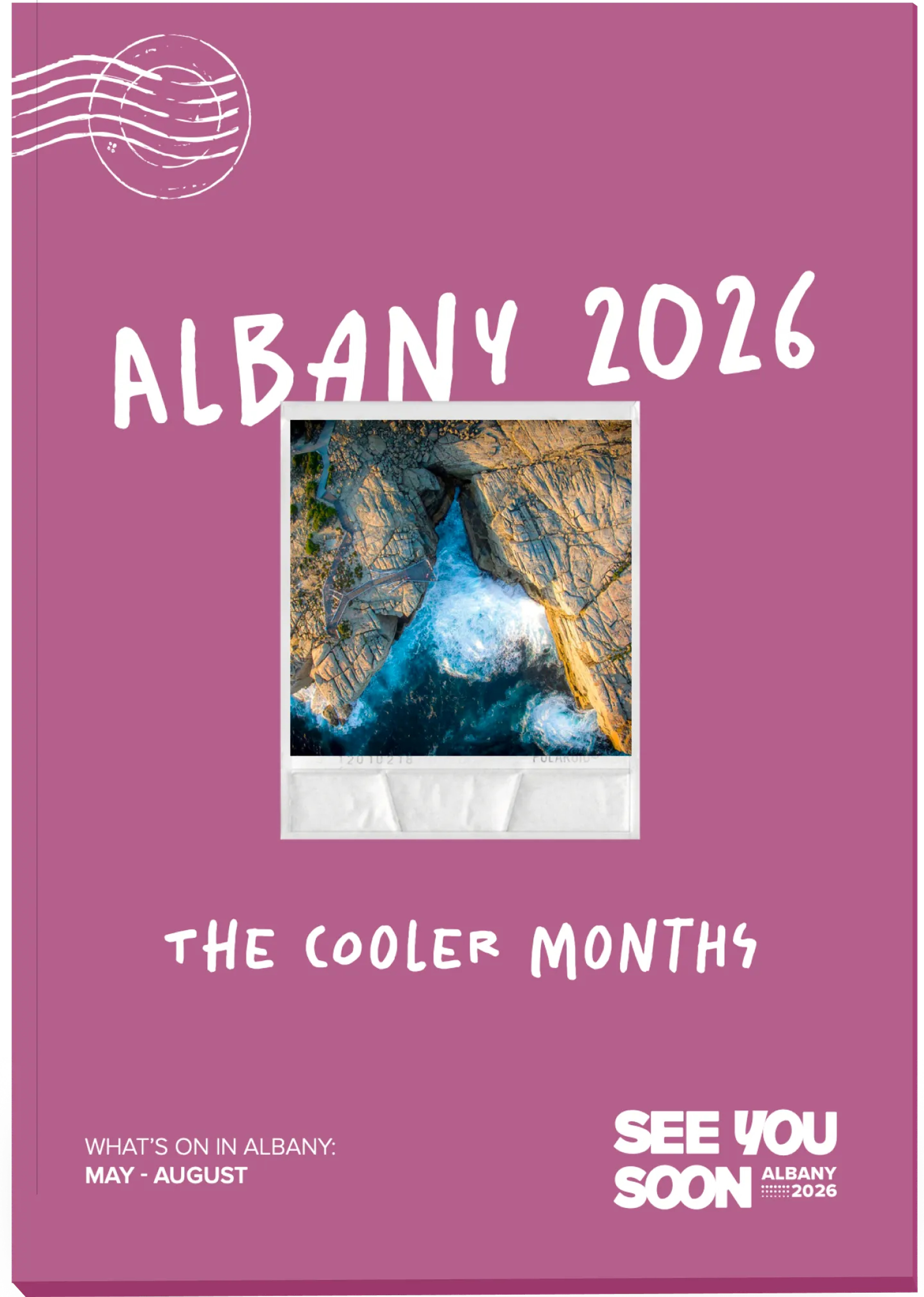 The Albany 2026 Winter Months Digital Program cover.