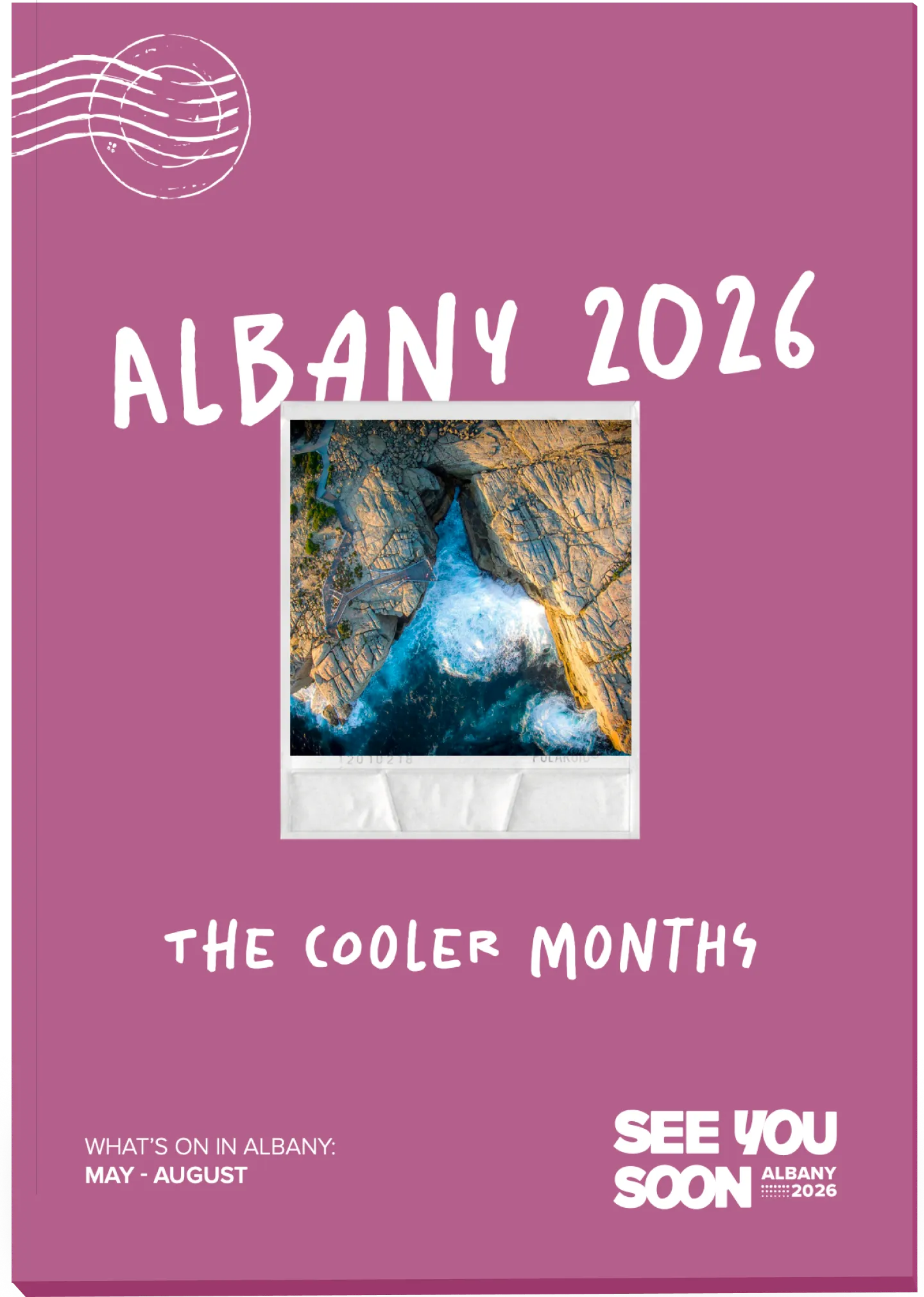 The Albany 2026 Winter Months Digital Program cover.