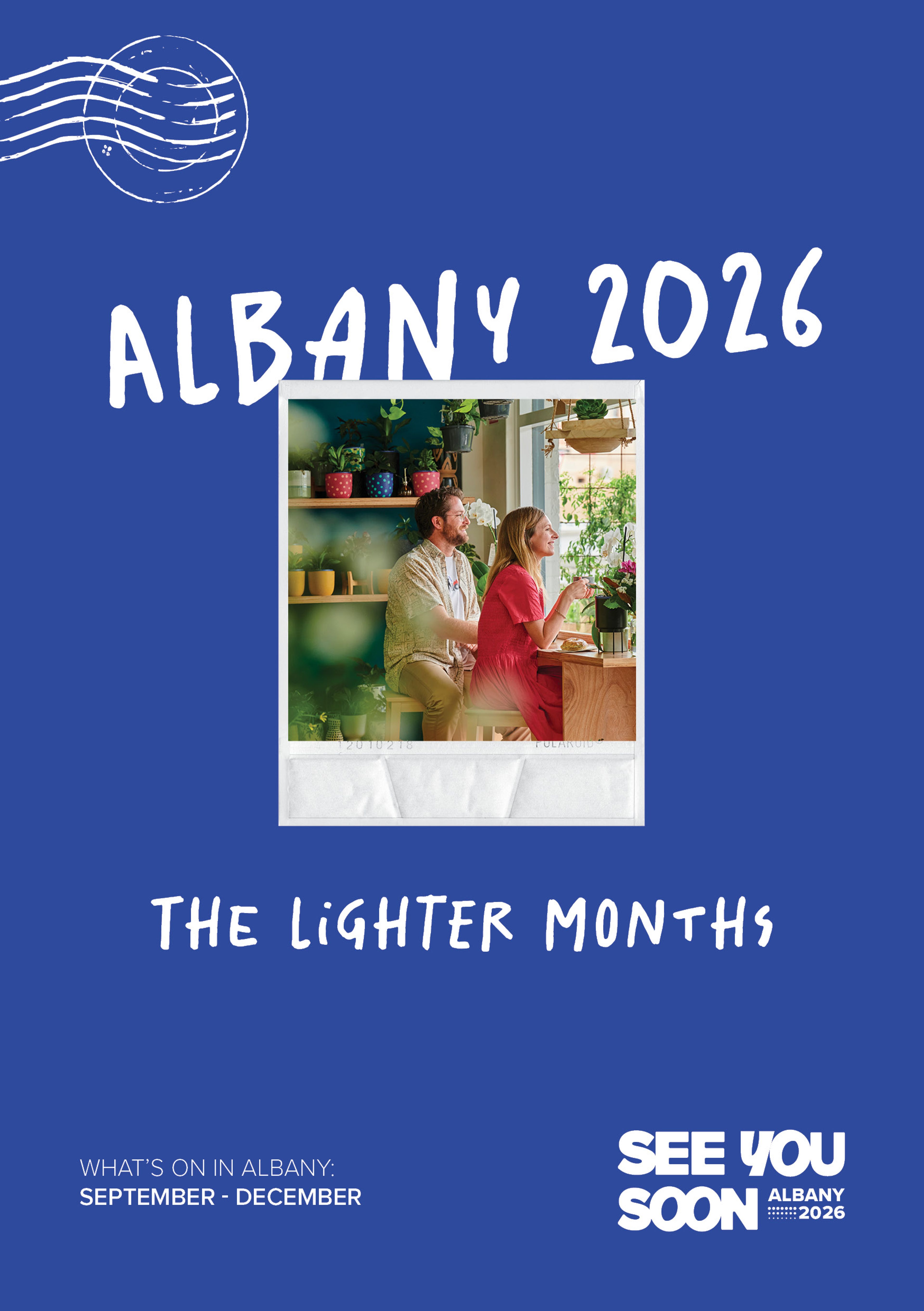 The Albany 2026 'The Lighter Months' Digital Program cover.