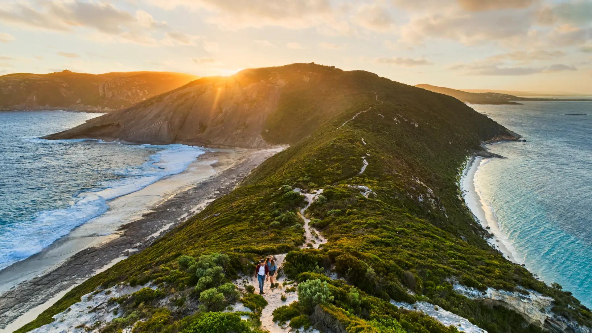 A photo of bald head trail in Albany.