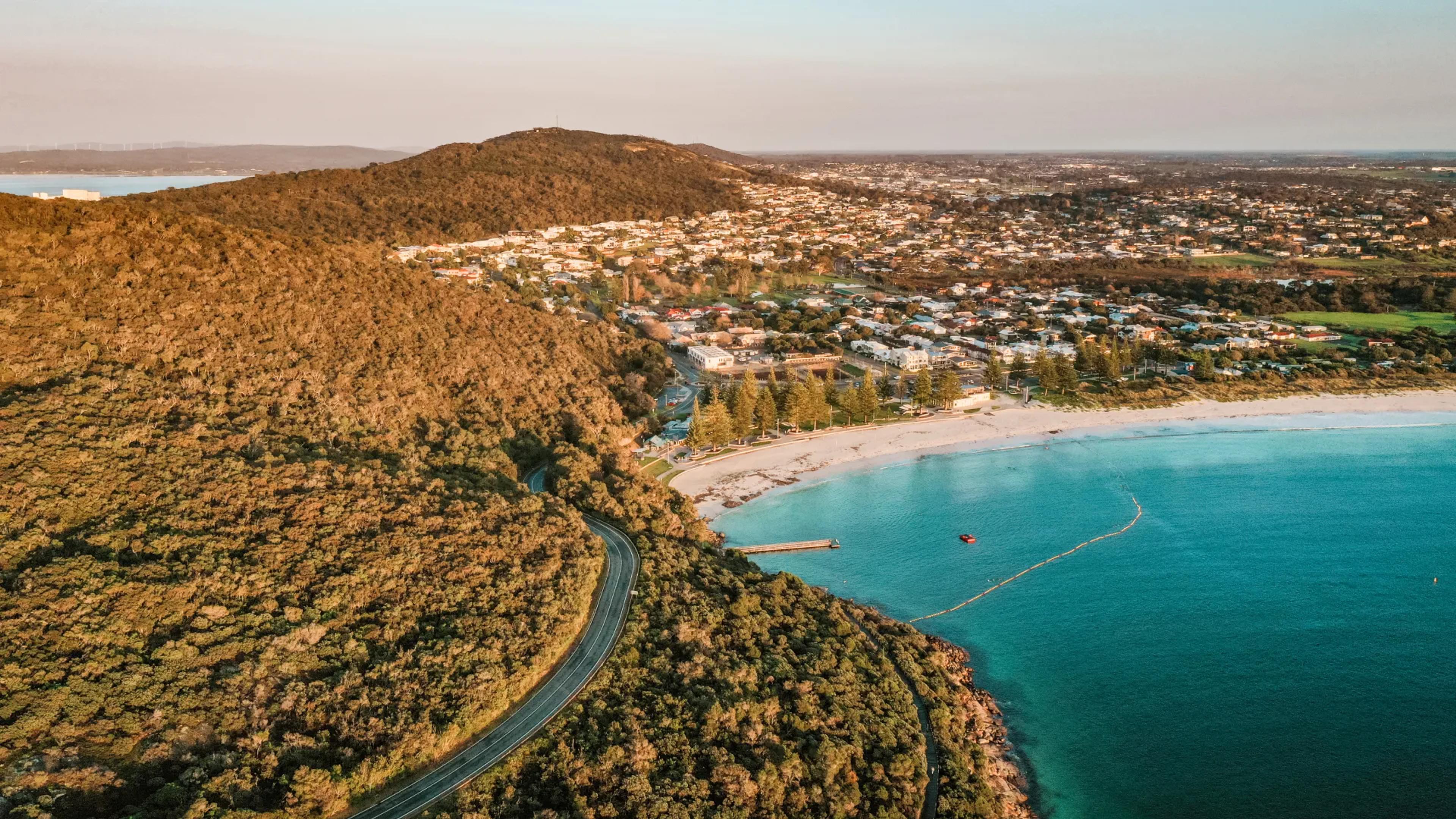 A photo of Middleton Beach in Albany.
