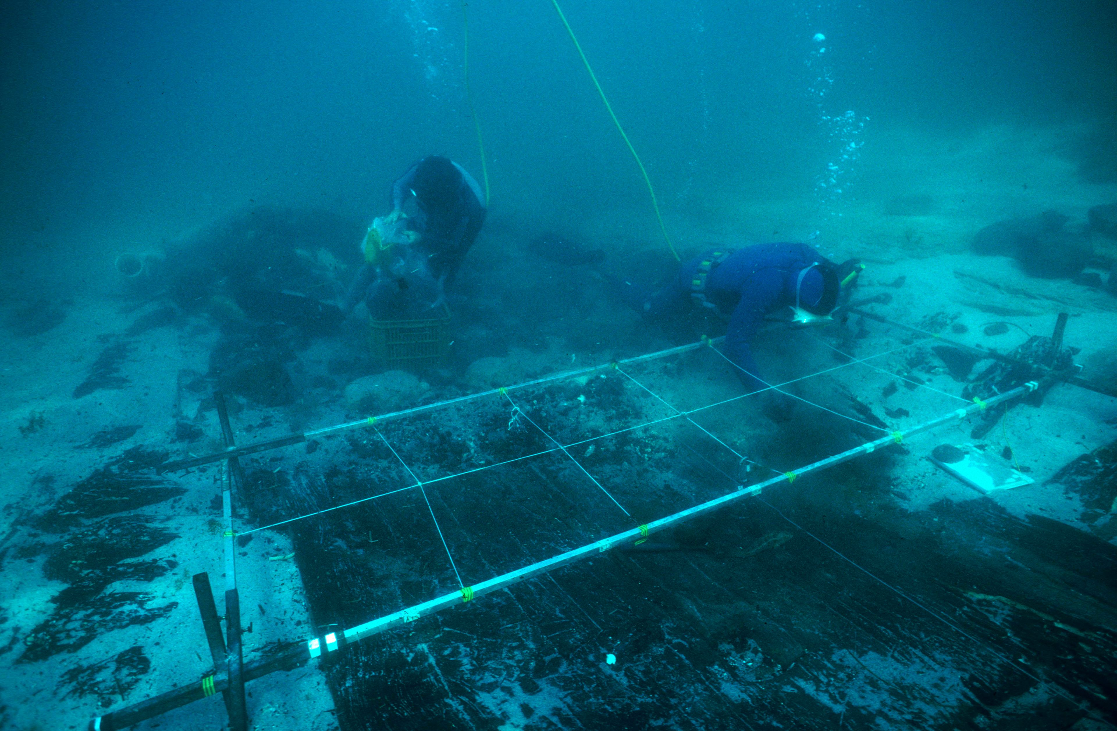 An image of a underwater excavation