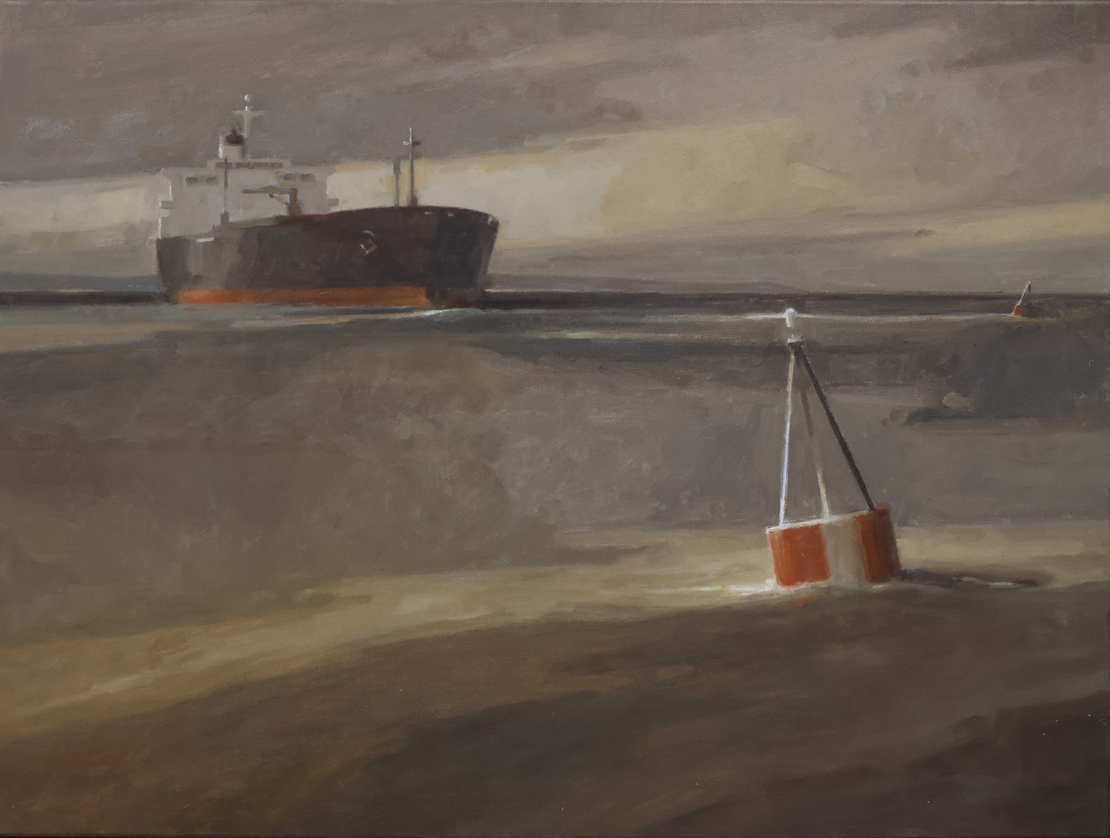Winning painting from 2025, John Manson's Navigator