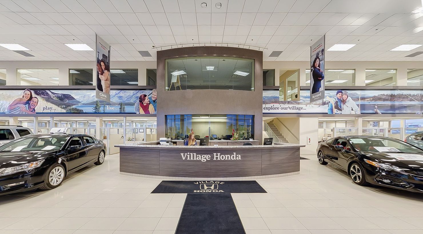 Honda Interior Store Branding Program