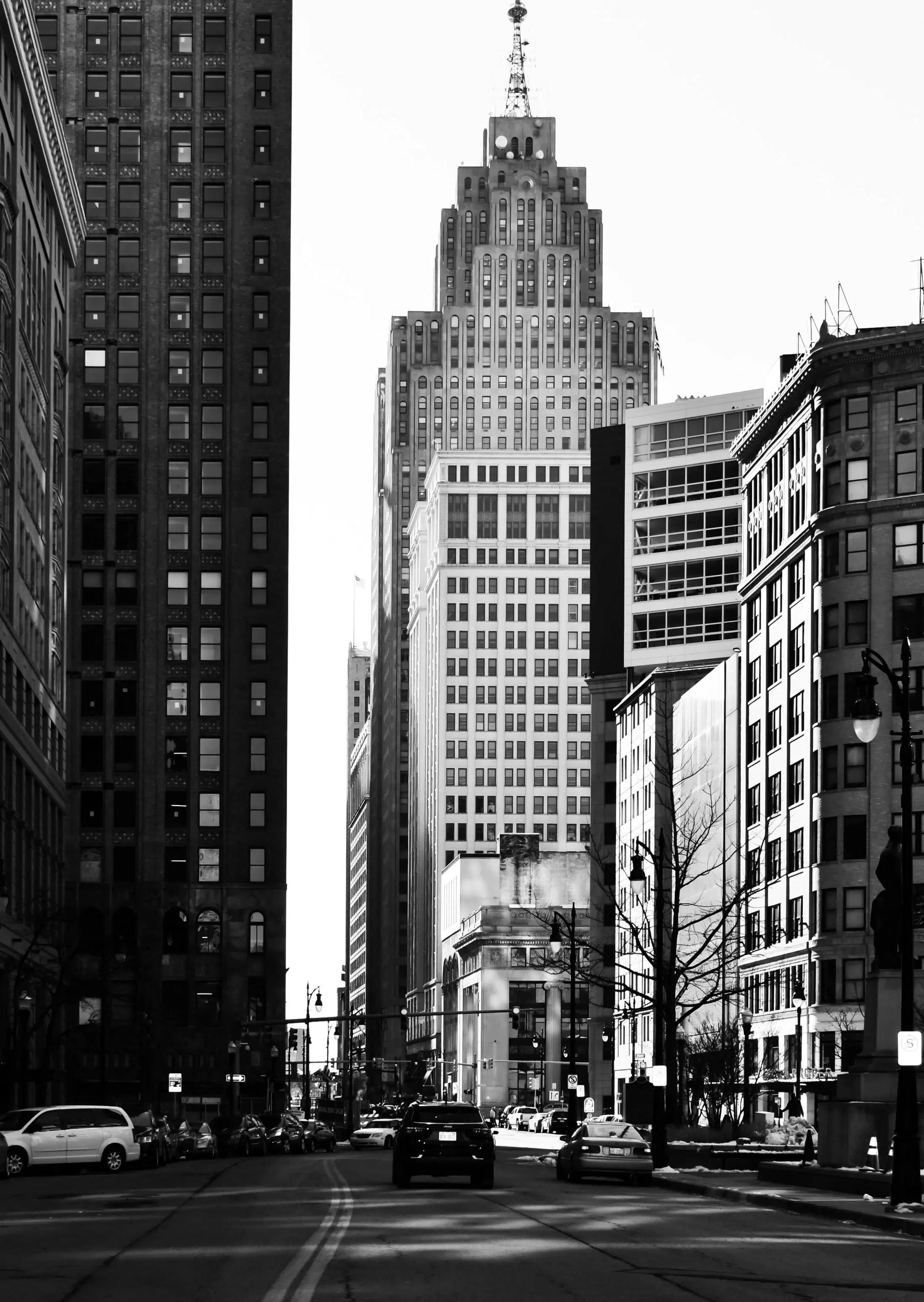Archives de Detroit : Cliché d’époque dans le Michigan, aux origines de la carrière de Carmen Clayton.