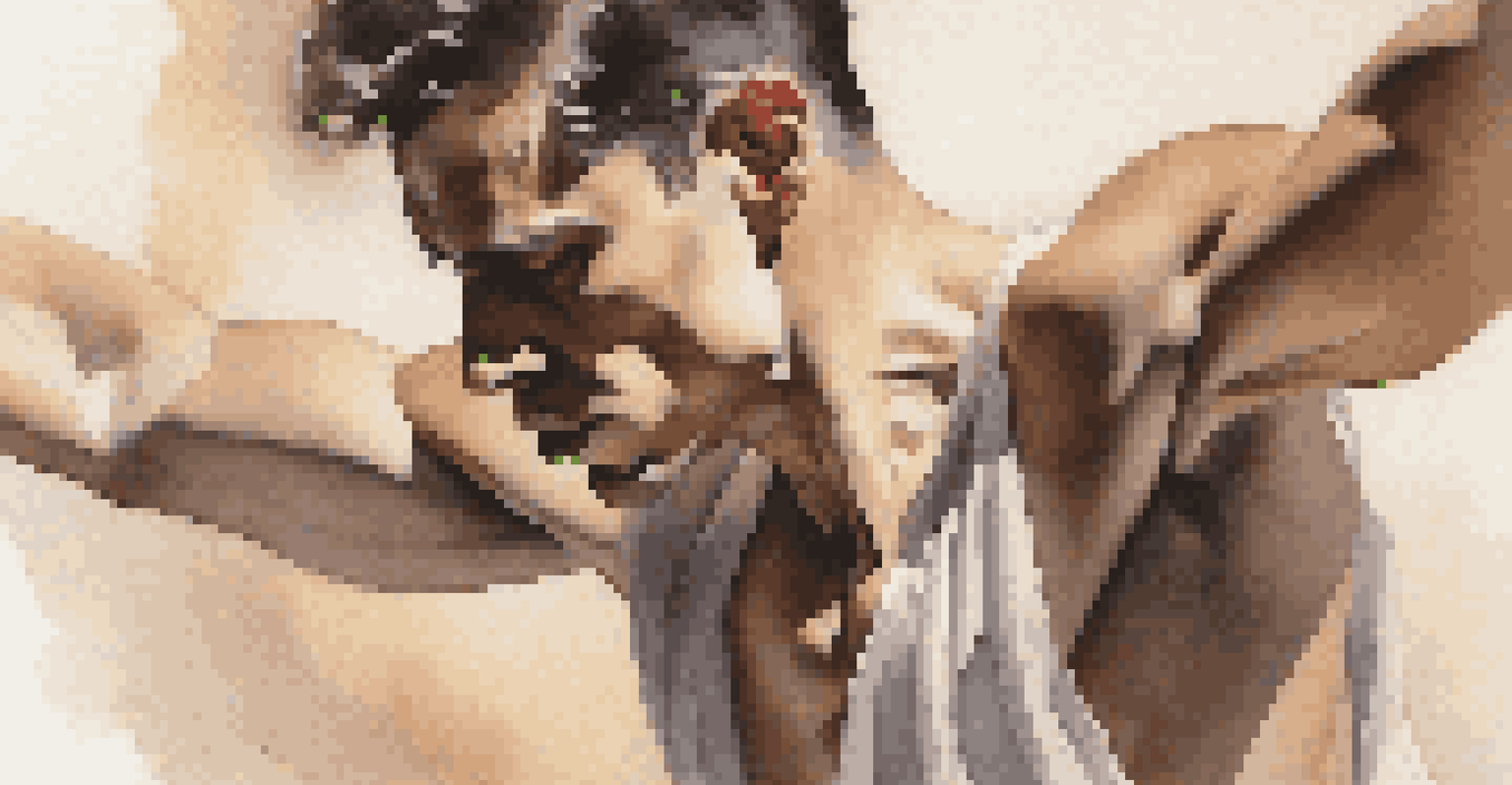 A close-up portrait of a male dancer showcasing a traditionally feminine dance pose, with soft lighting emphasizing his expression.