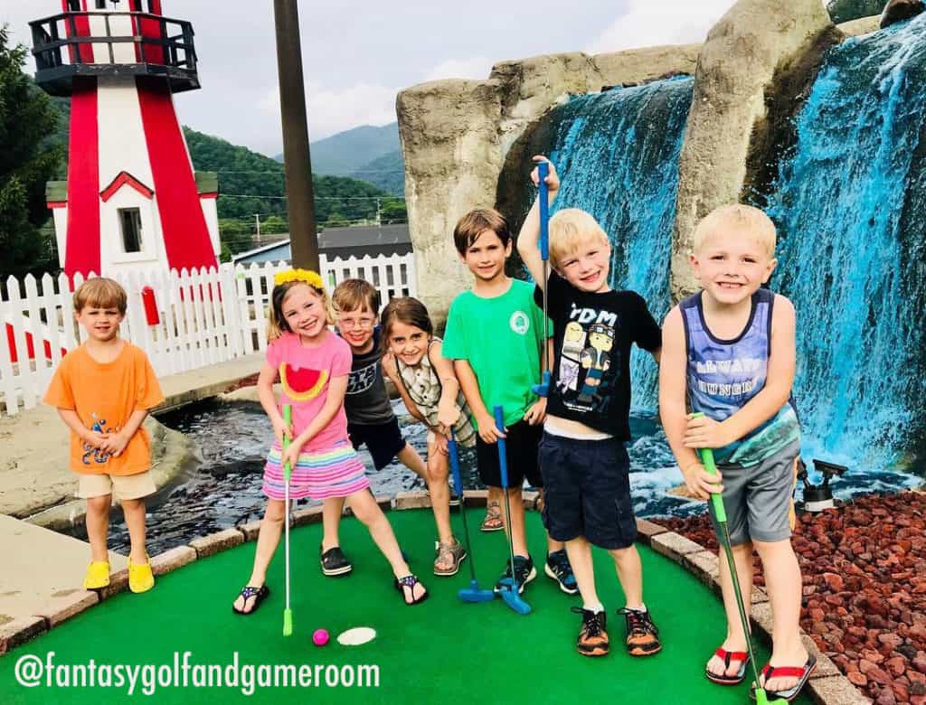 Fantasy Golf and Game Room in Maggie Valley, NC