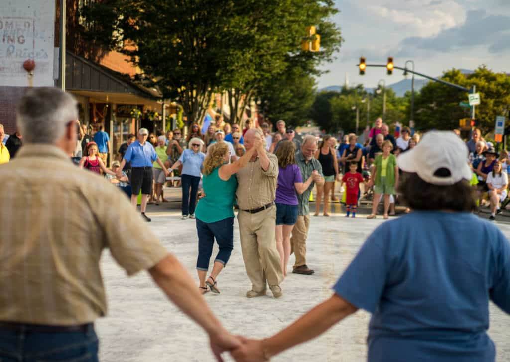 waynesville mountain street dance