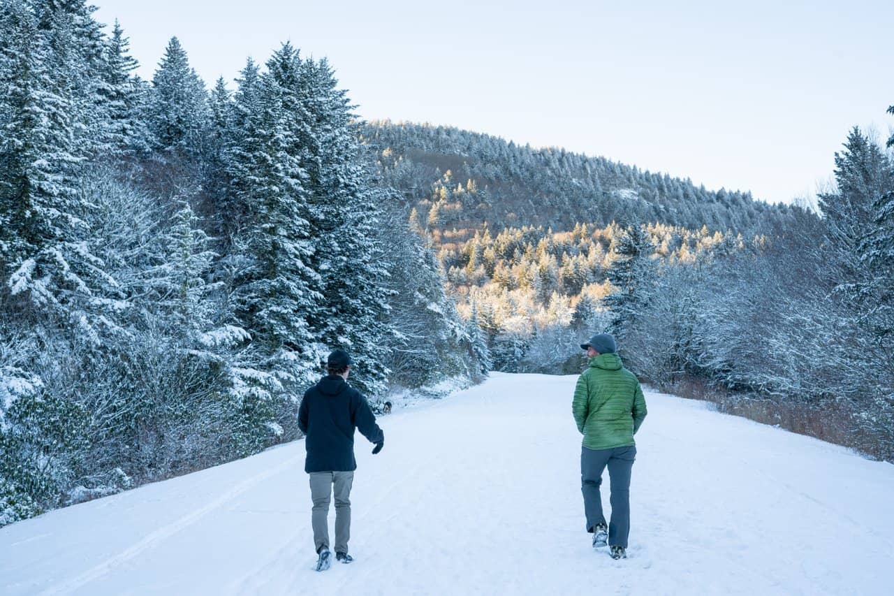 Winter Hiking Blue Ridge Parkway