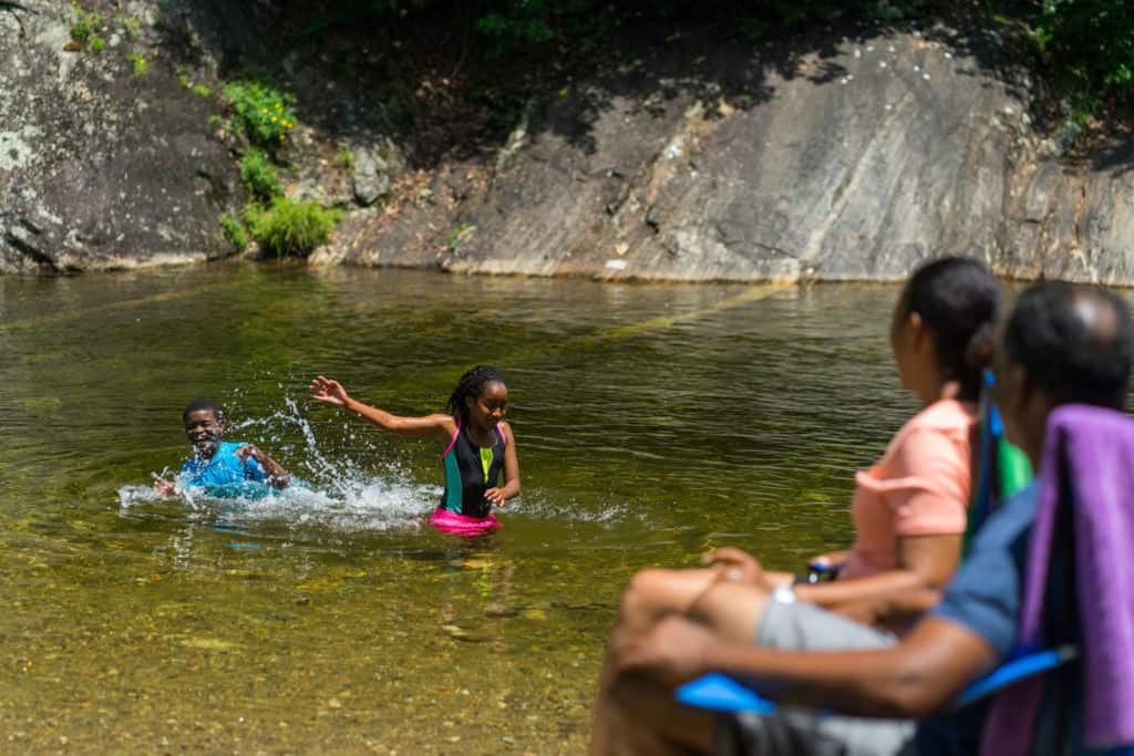 sunburst swimming hole