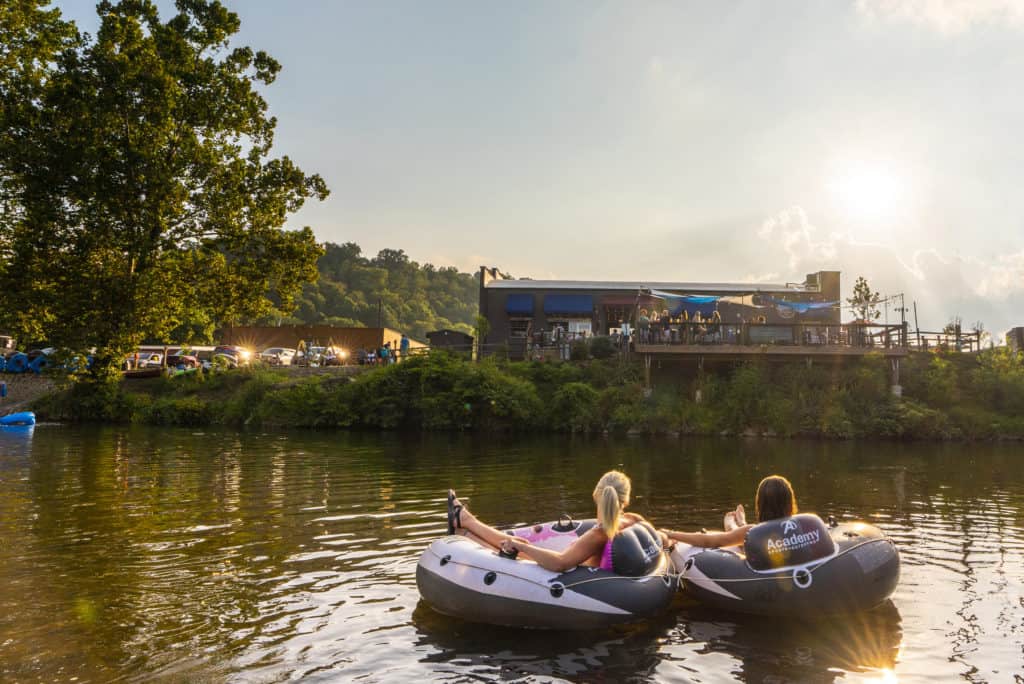 Tubing at Bearwaters