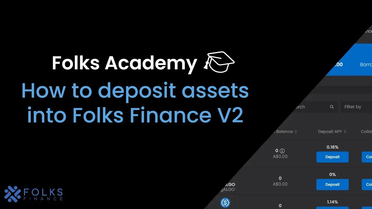 How to Deposit Assets