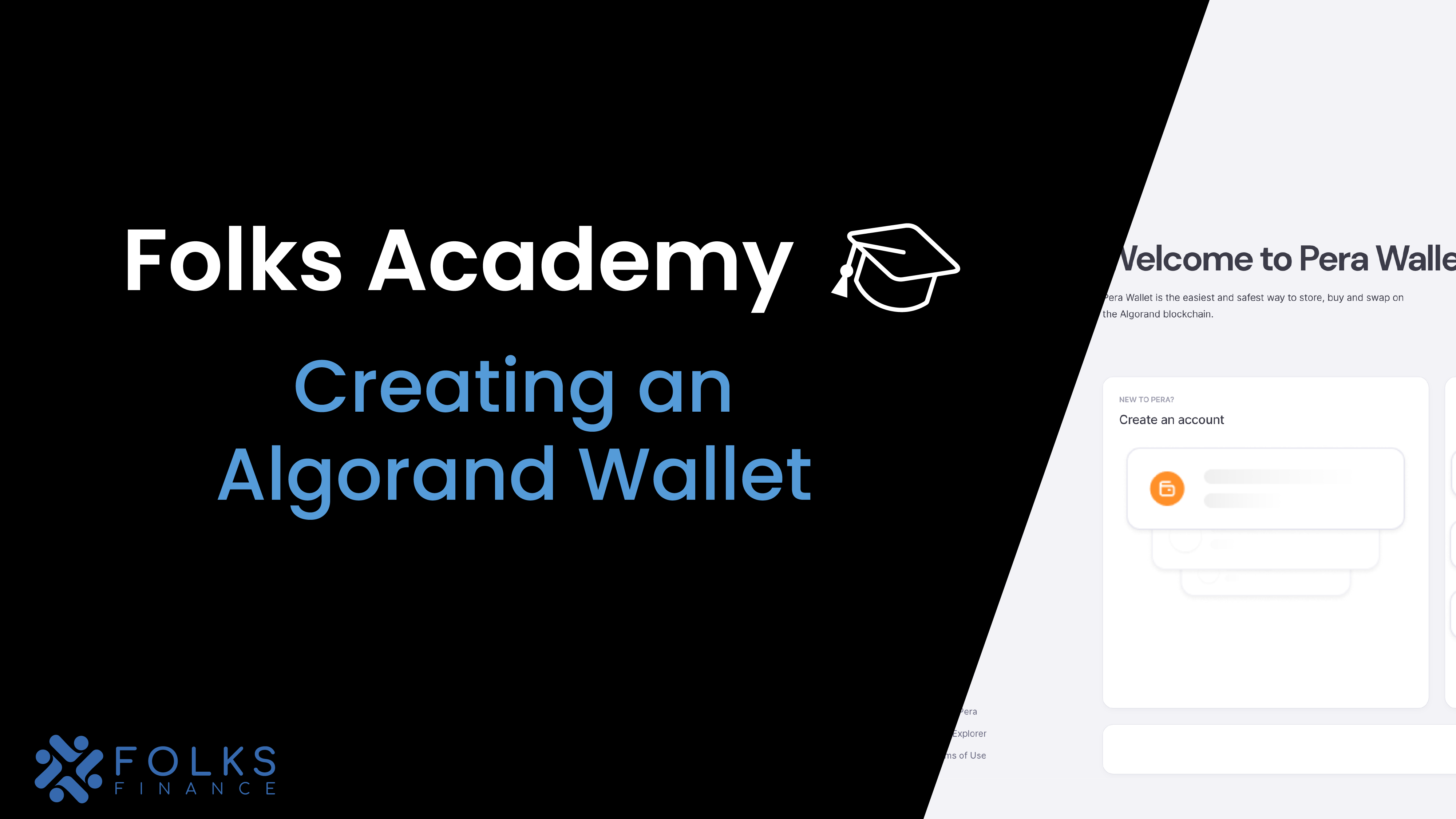 Creating an Algorand Wallet