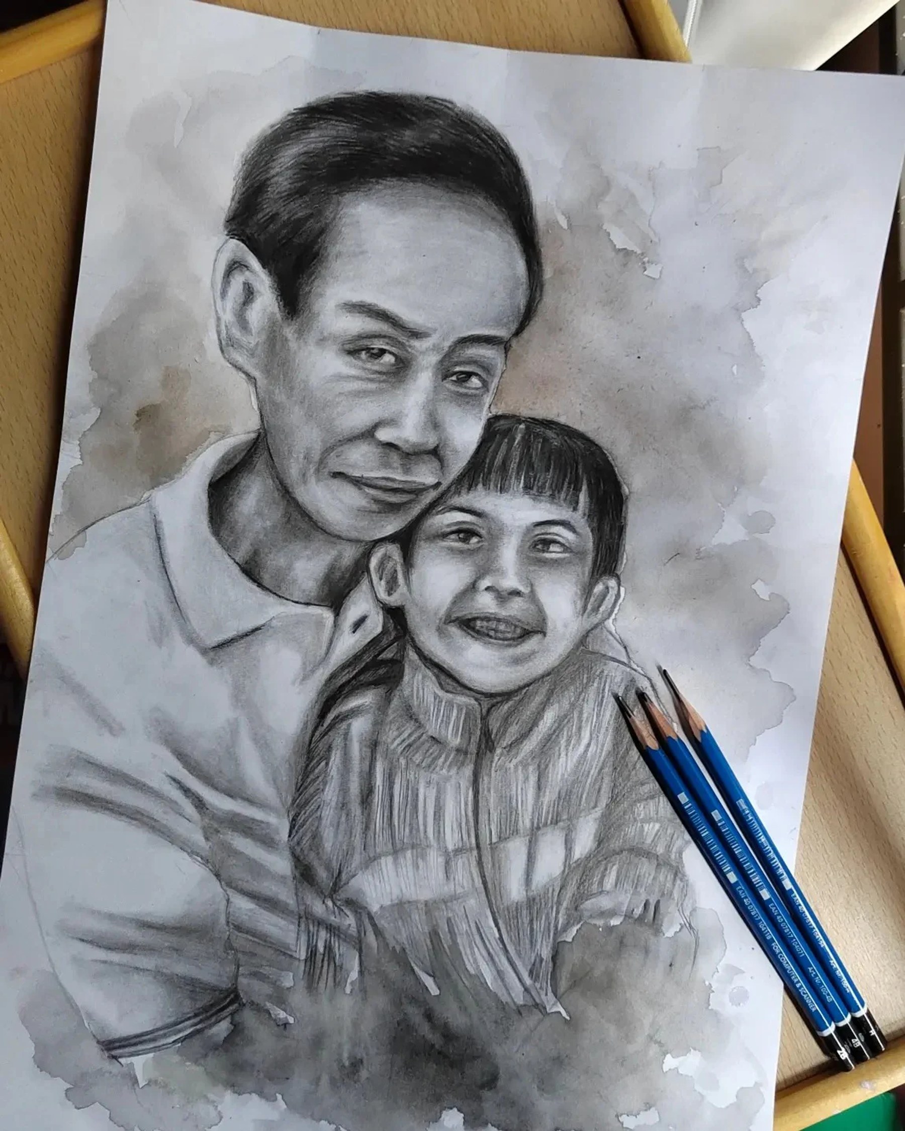Anonymous hand-drawn portrait commission 03