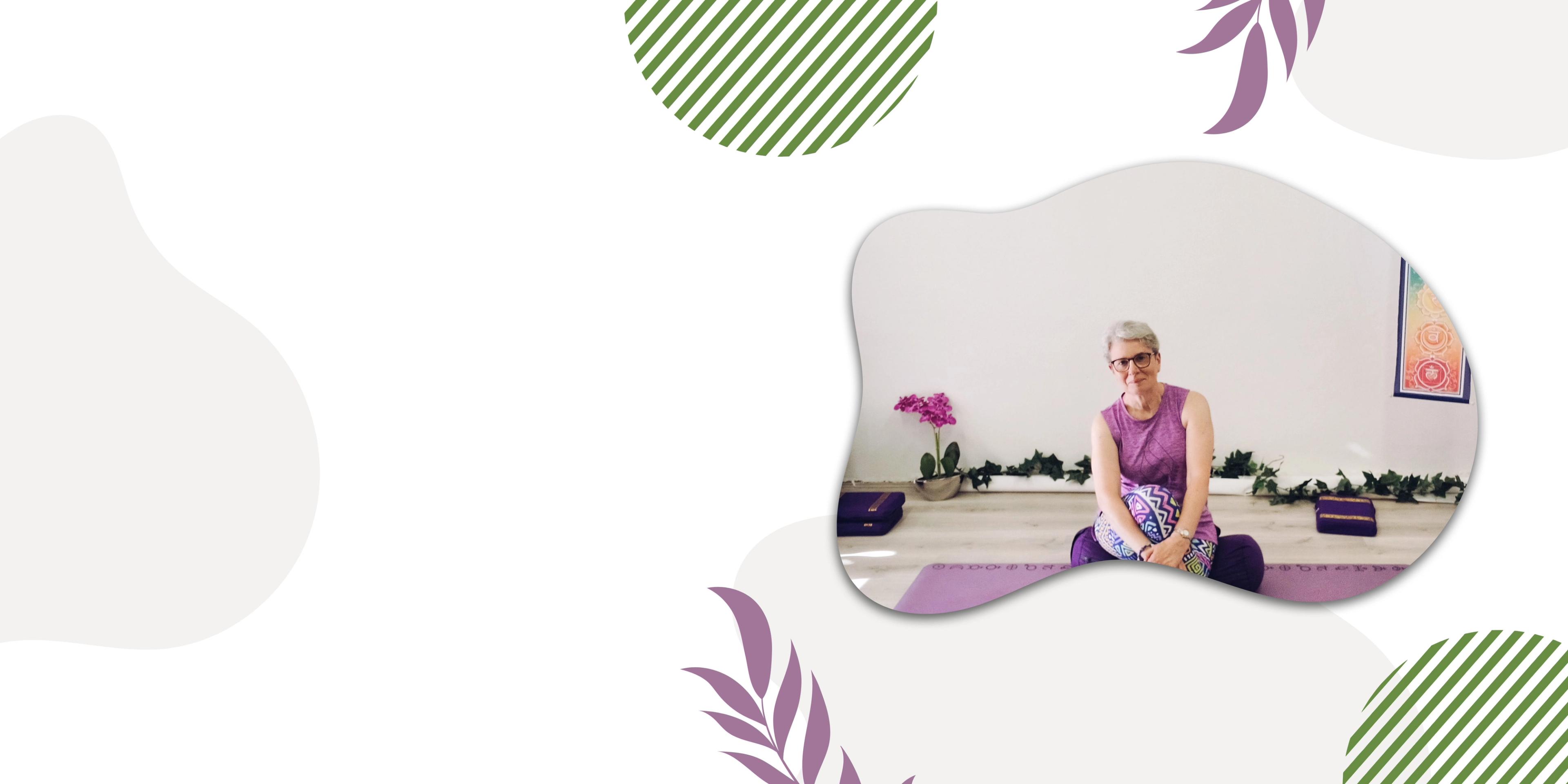 Yoga and Pilates teacher in studio
