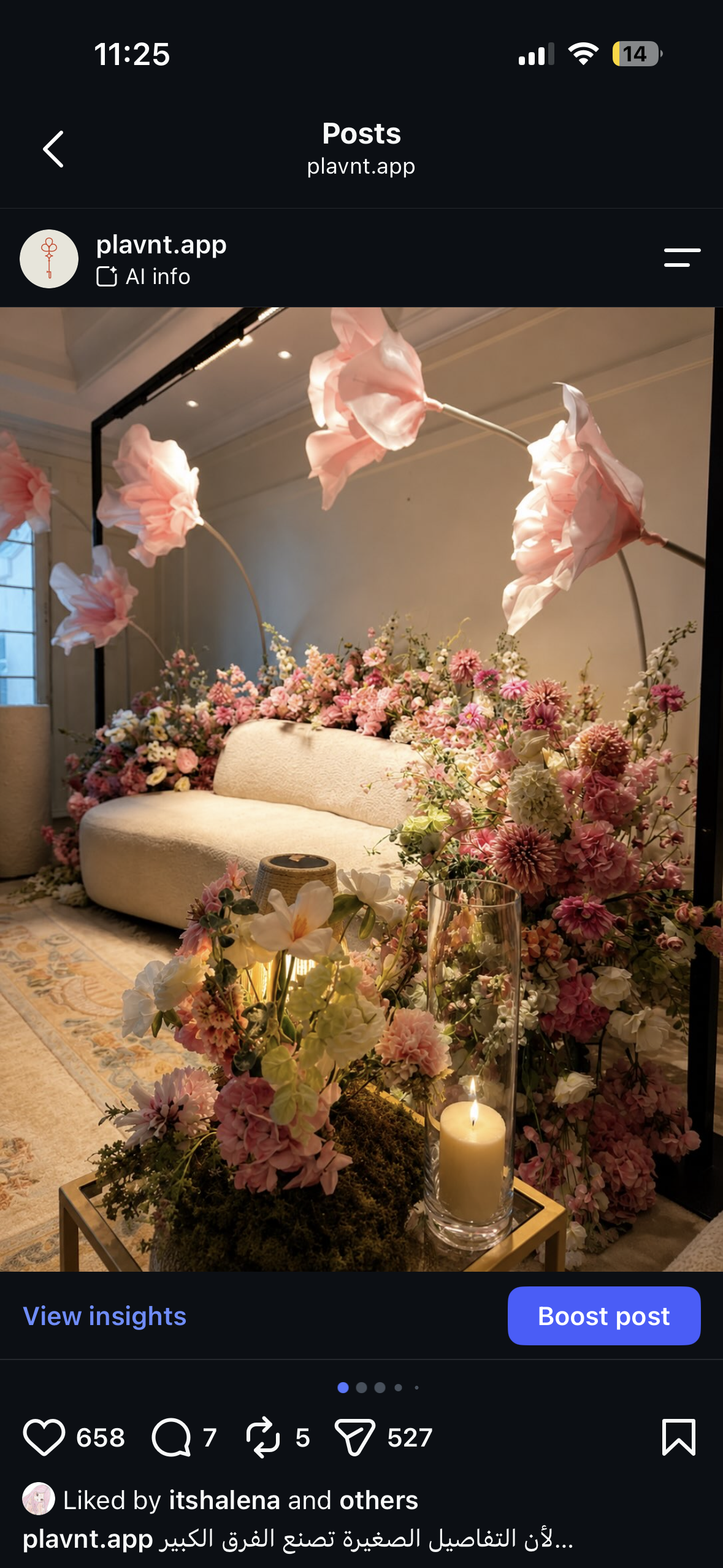 The celebration table styling