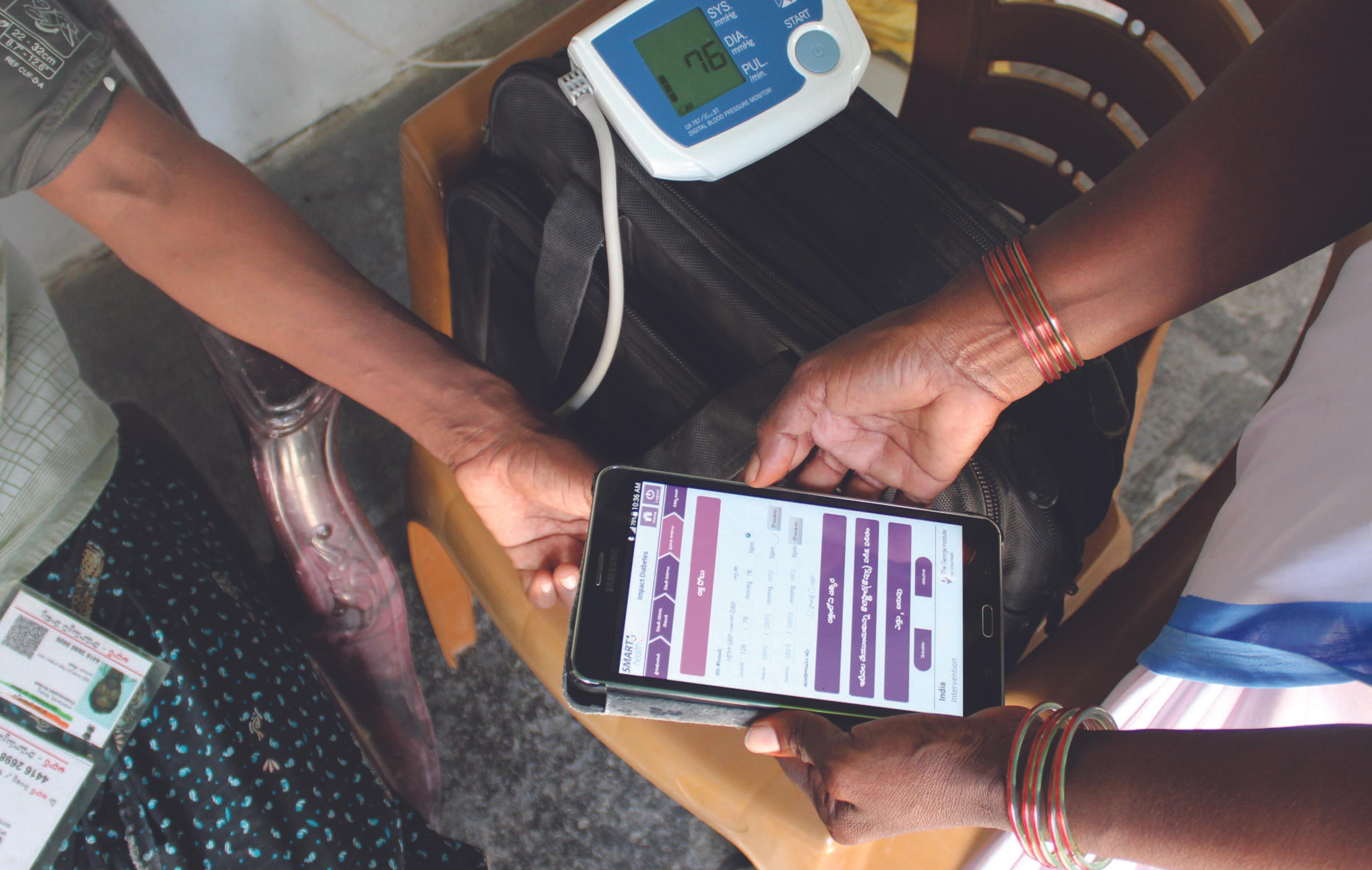 Measuring BP and recording digitally