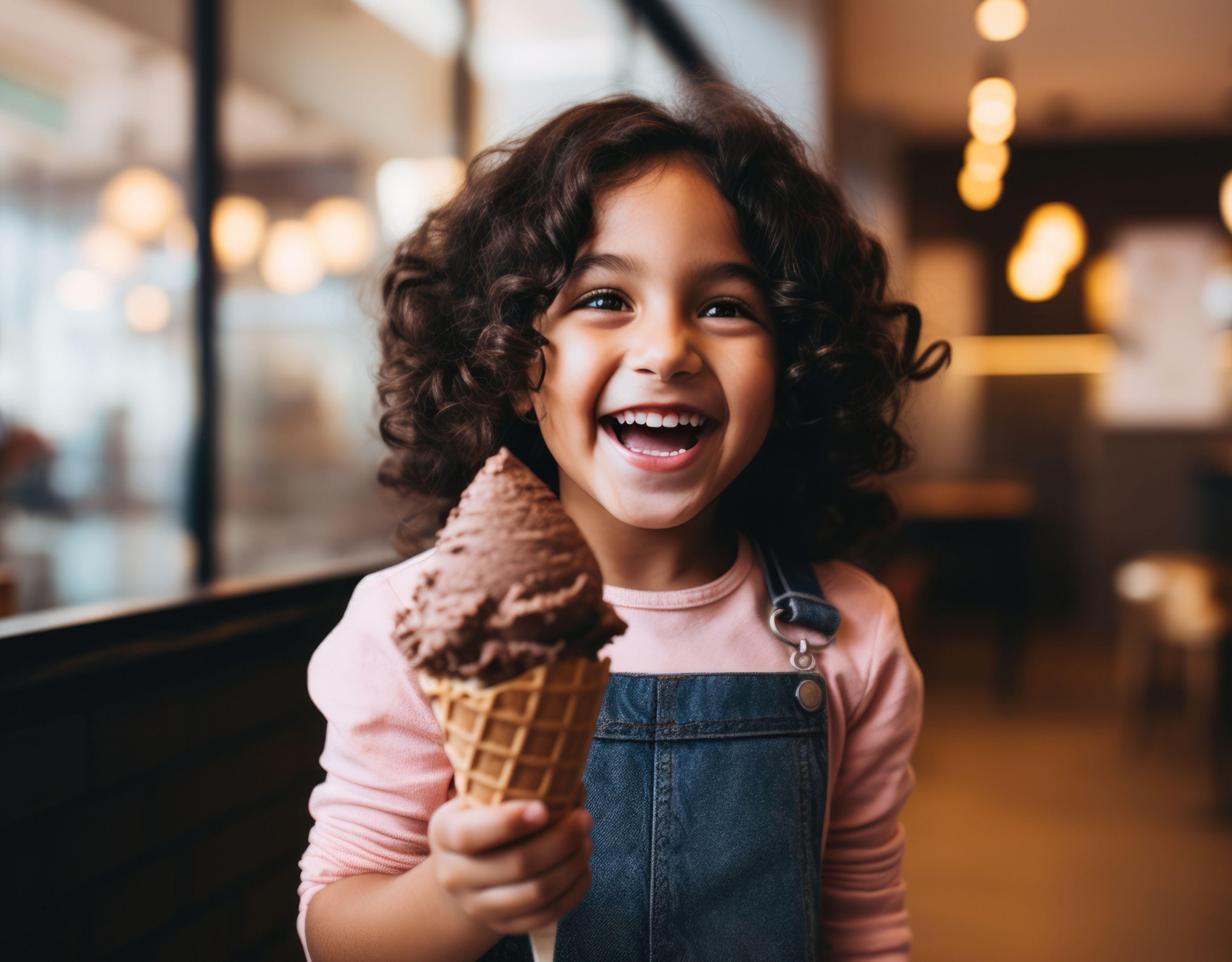 boy eating icecream