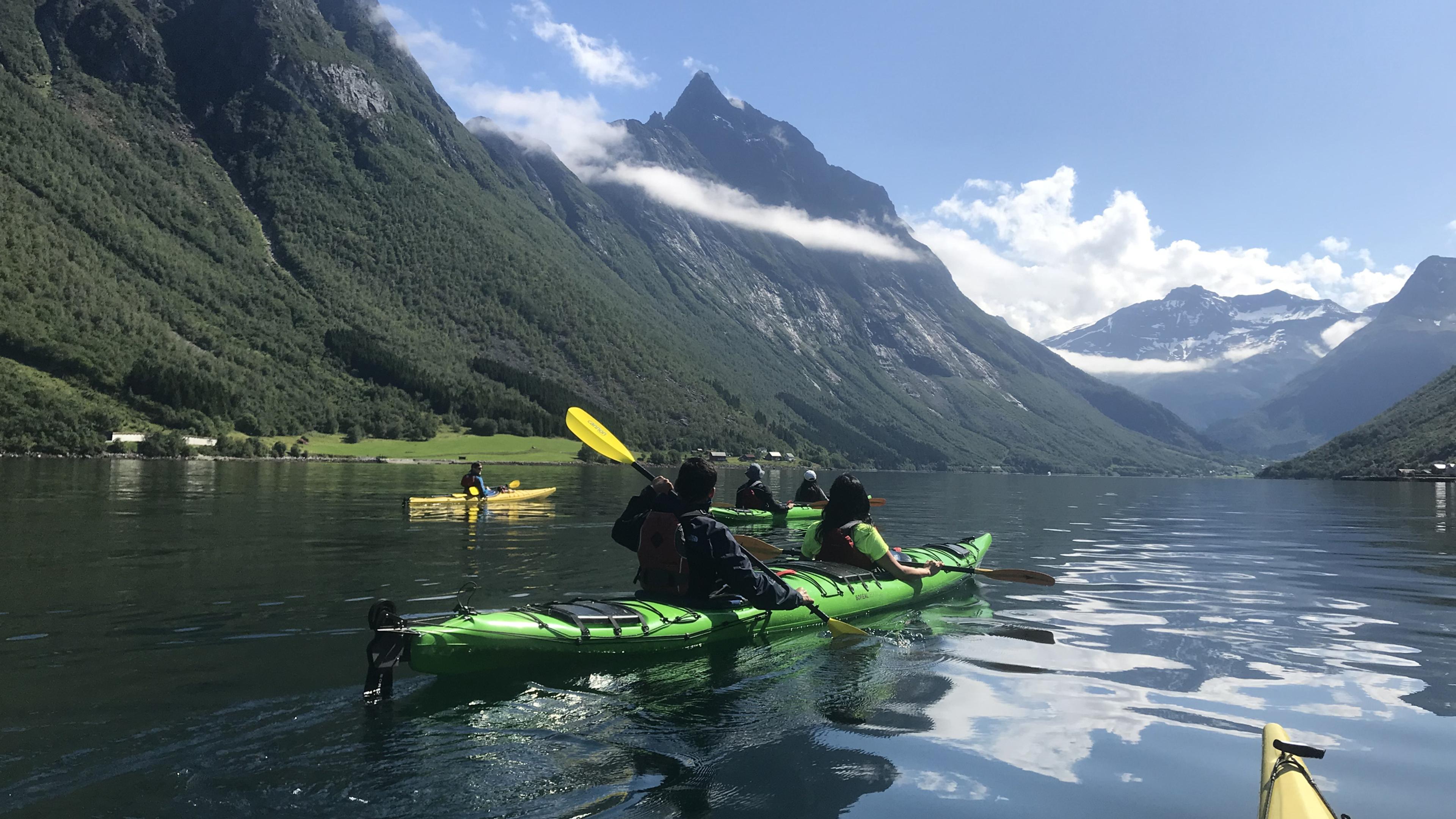 Hjørundfjord in Sunnmøre 