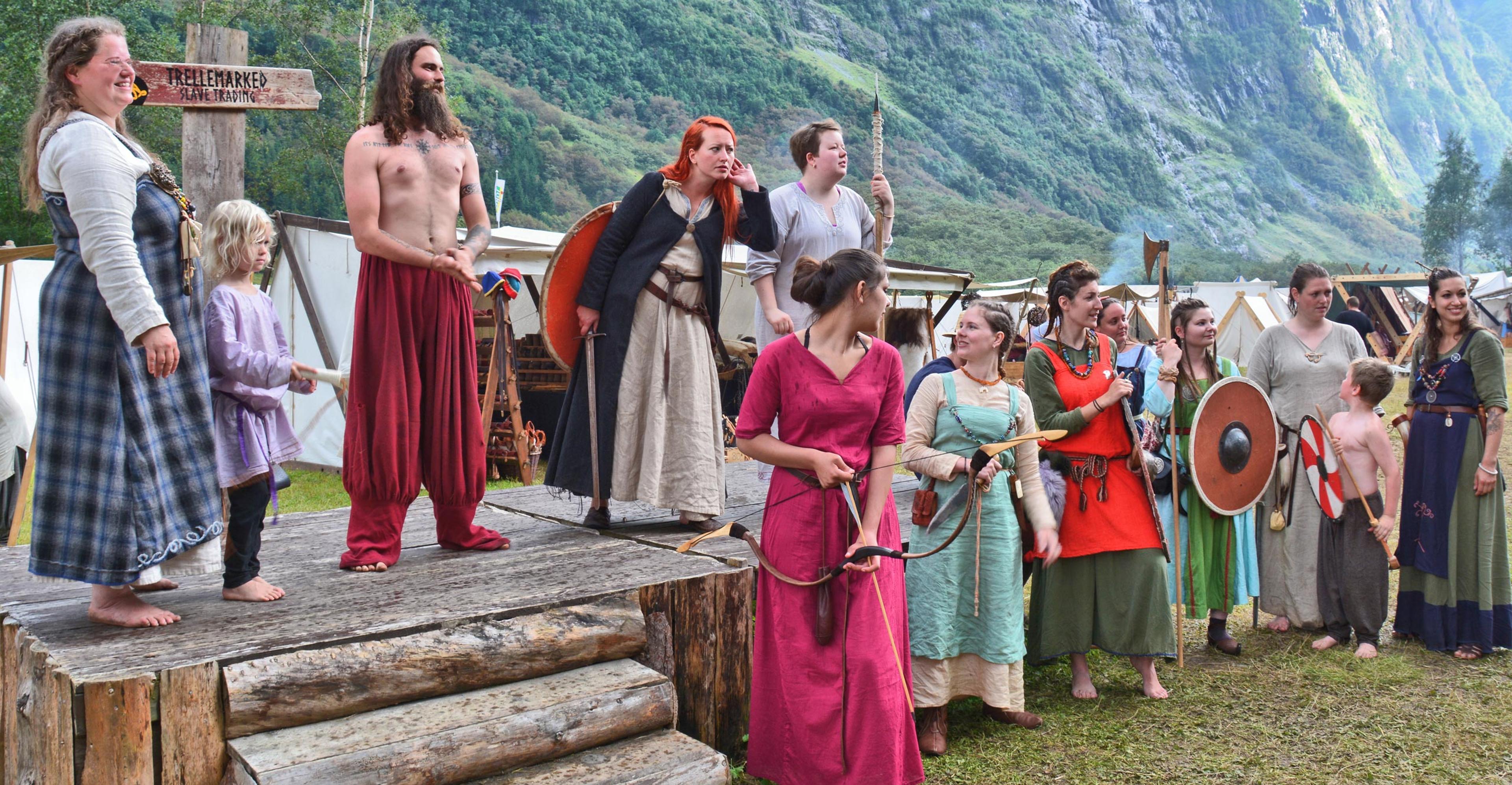 Viking valley Gudvangen Njardarheimr viking village