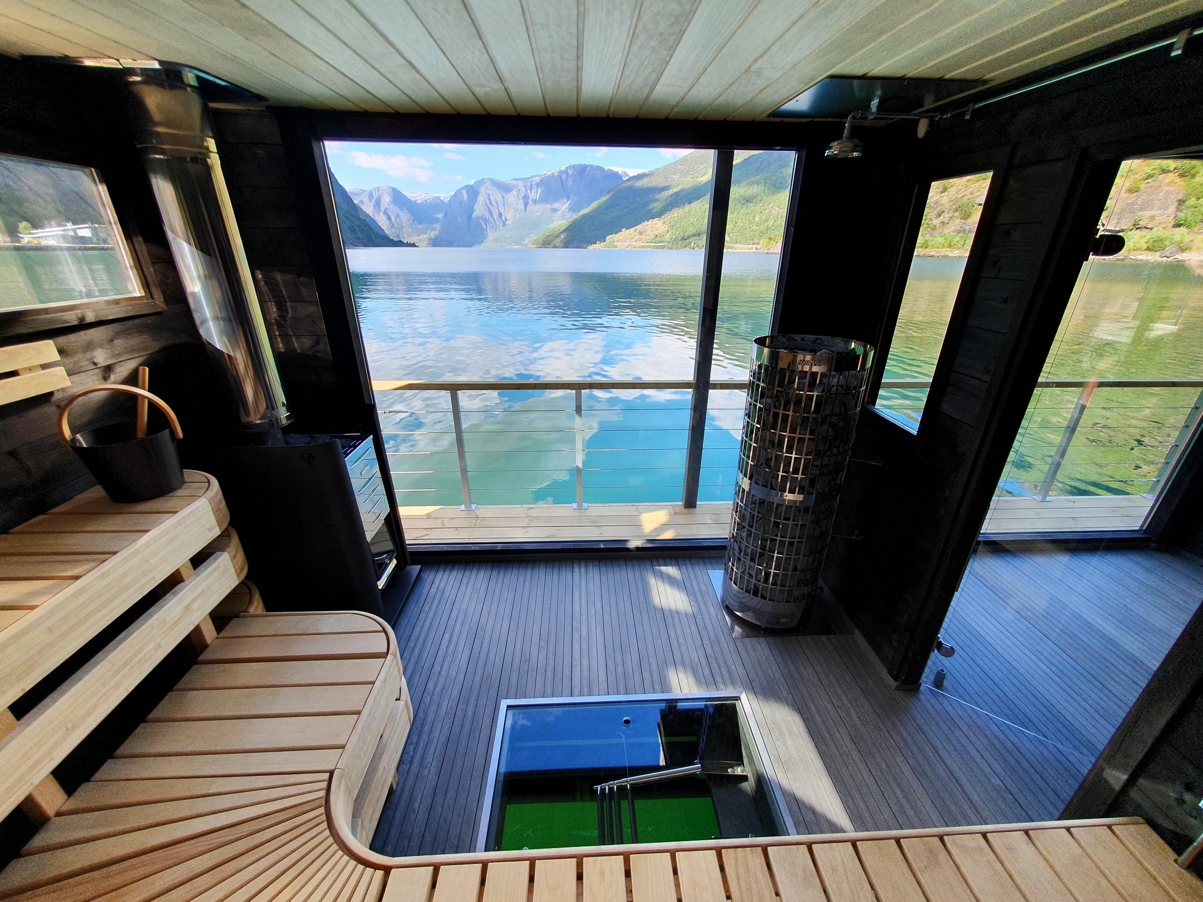 sauna in flåm