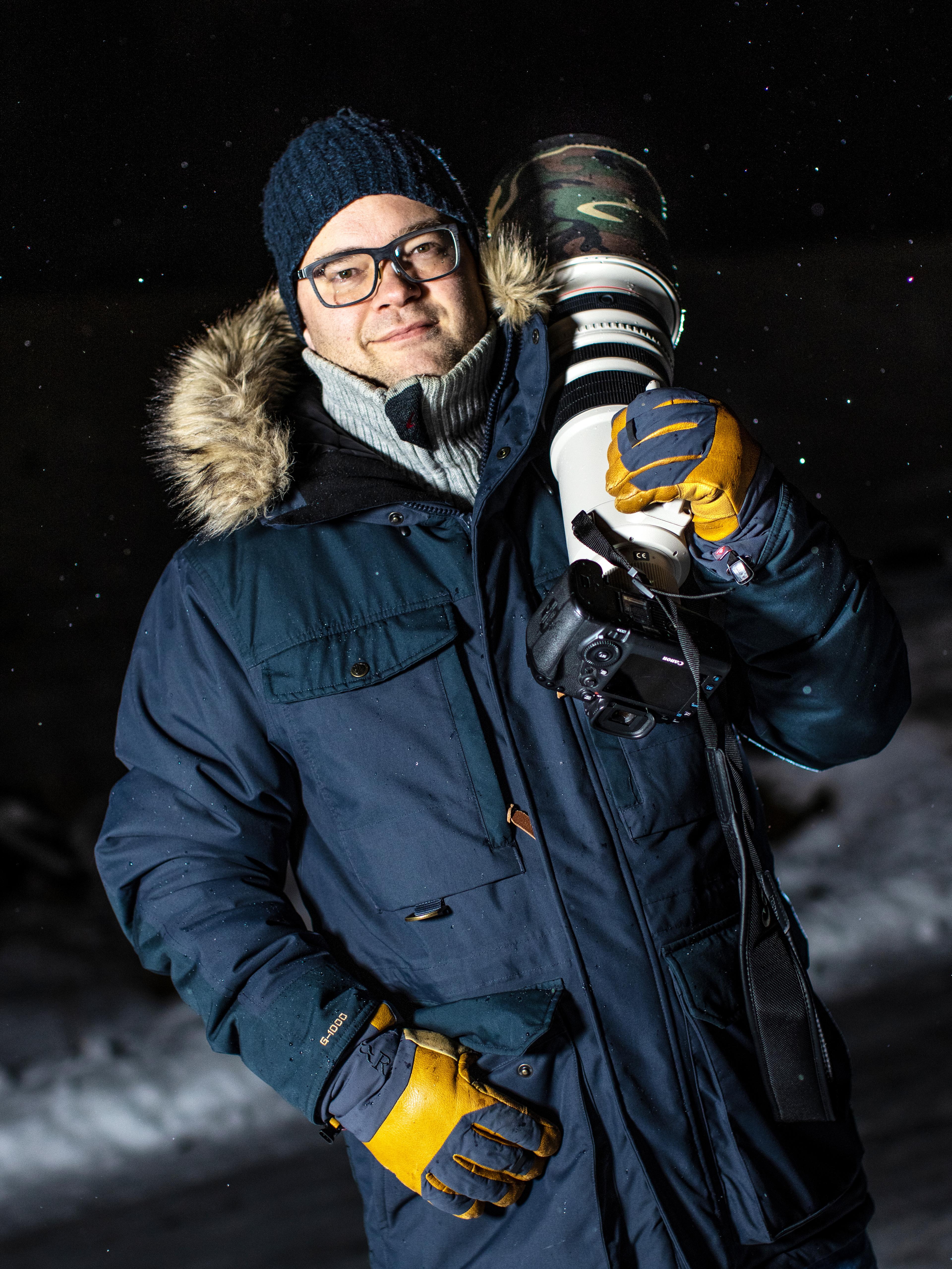 El fotógrafo.