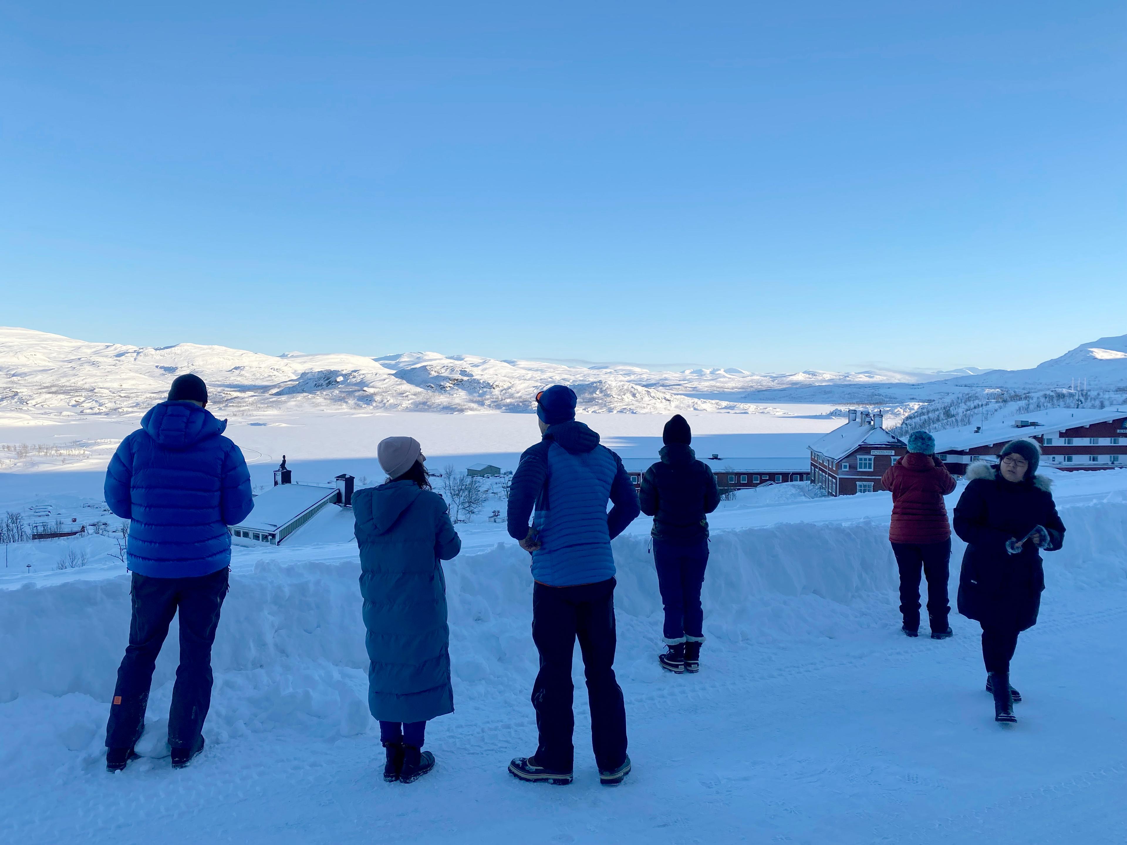 Arctic train Narvik